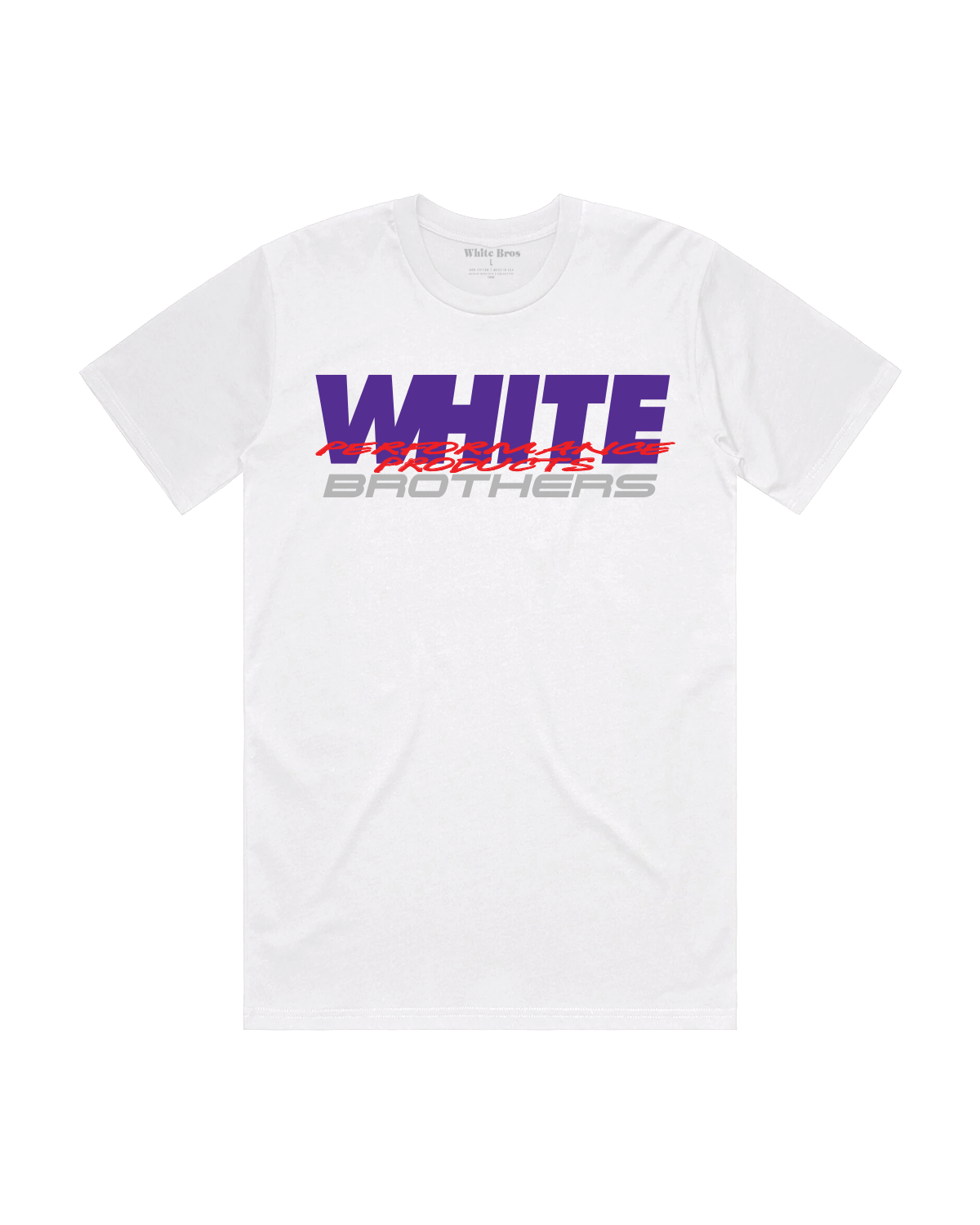 WHITE BROTHERS - 'PERFORMANCE PRODUCTS' TEE