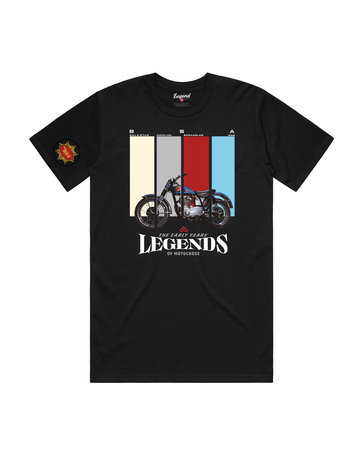 WHITE BROTHERS LEGENDS 'BSA' TEE