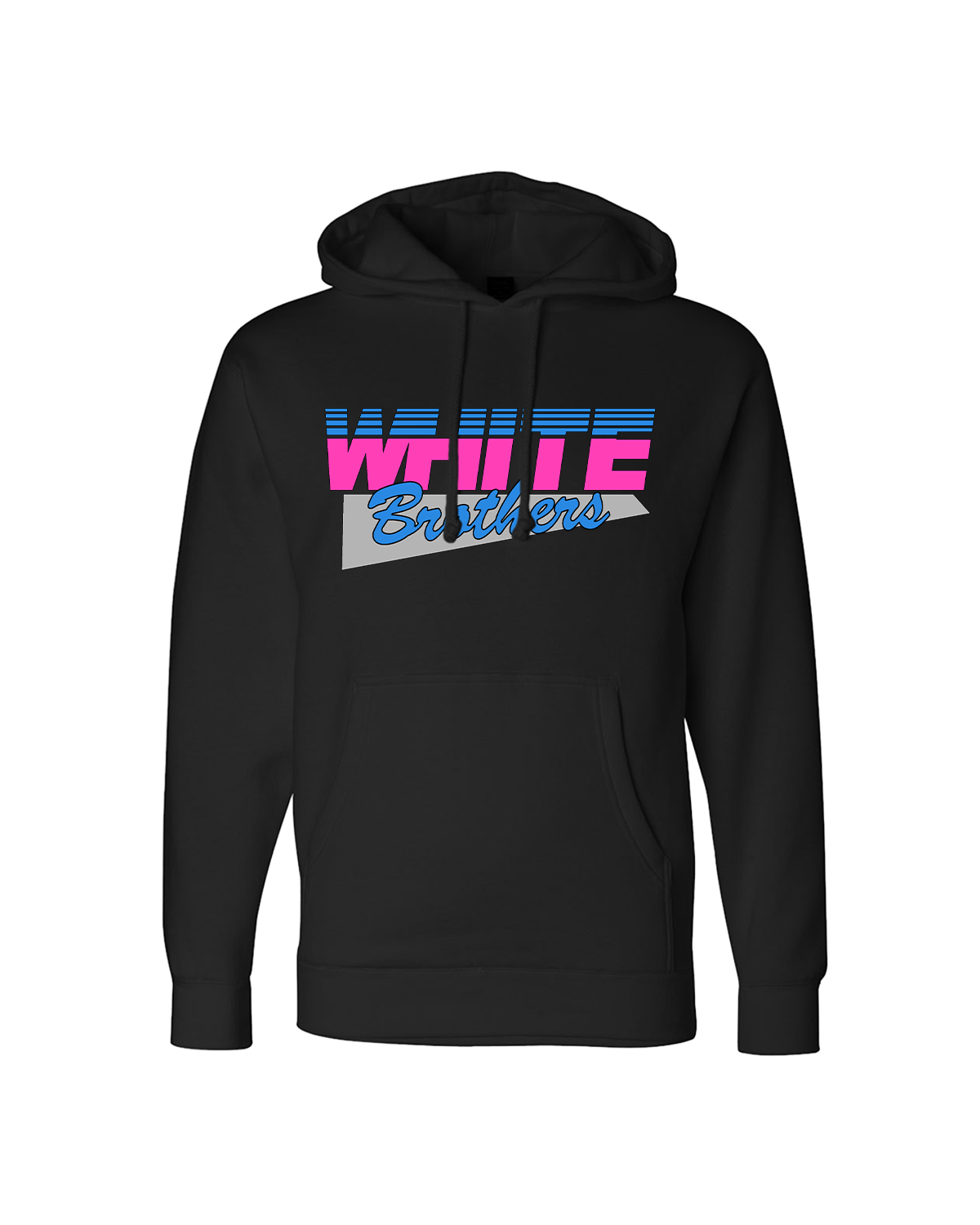 WHITE BROTHERS - 'NEON 80'S' HOODIE