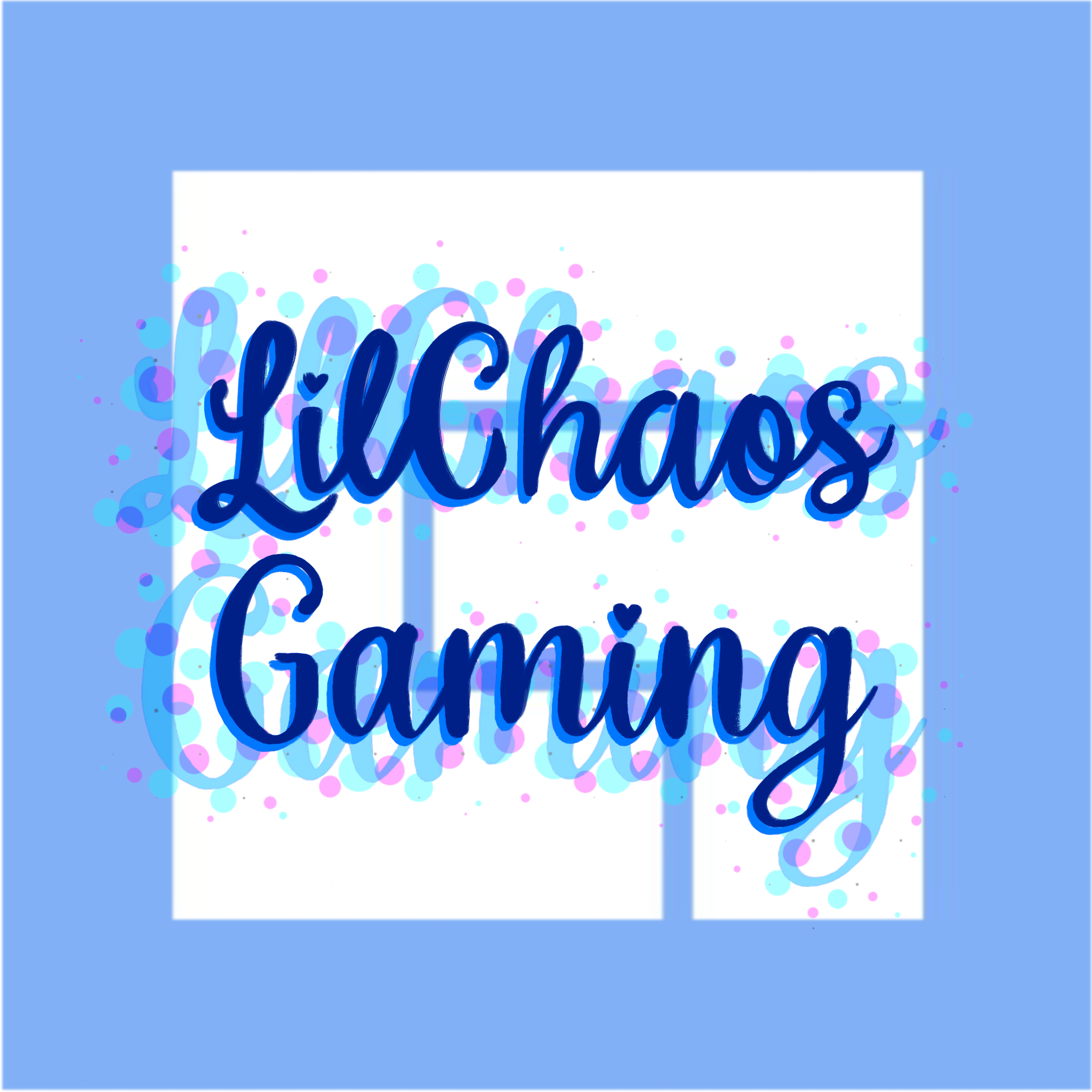 LilChaos sticker design sone in Procreate