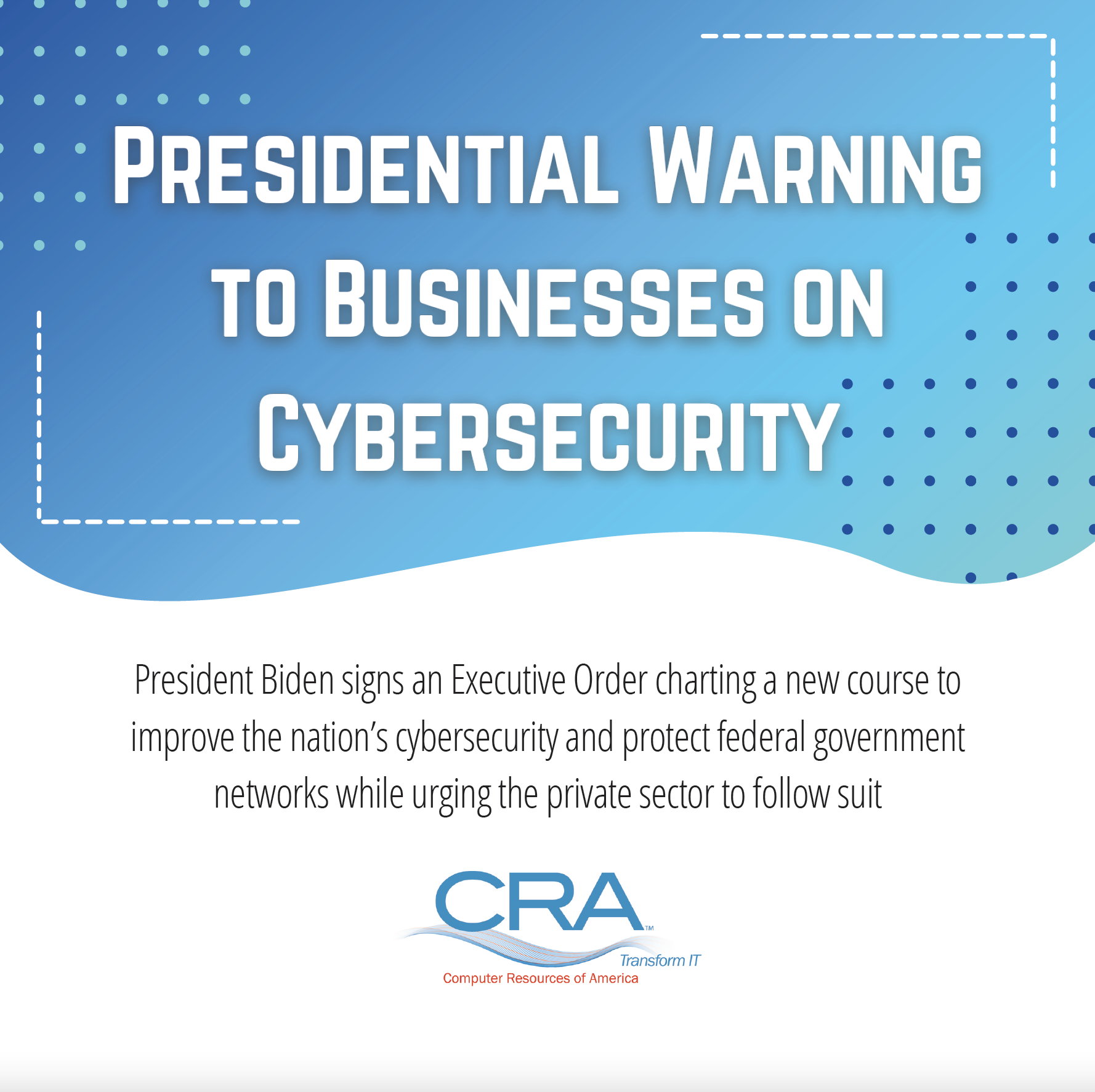 Brochure on Cybersecurity Executive Order (digital)