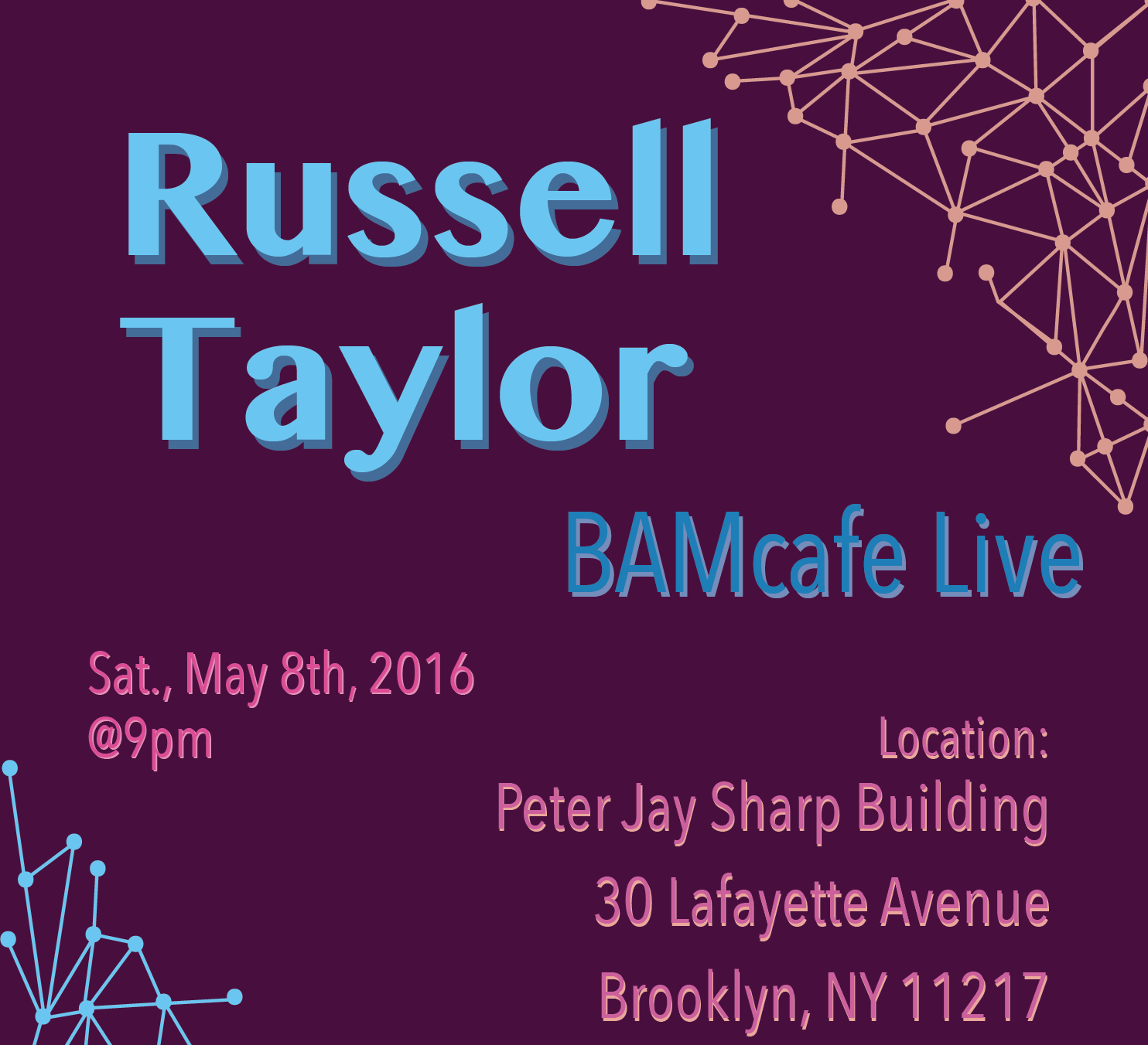Event Poster Concept Design (print and digital)