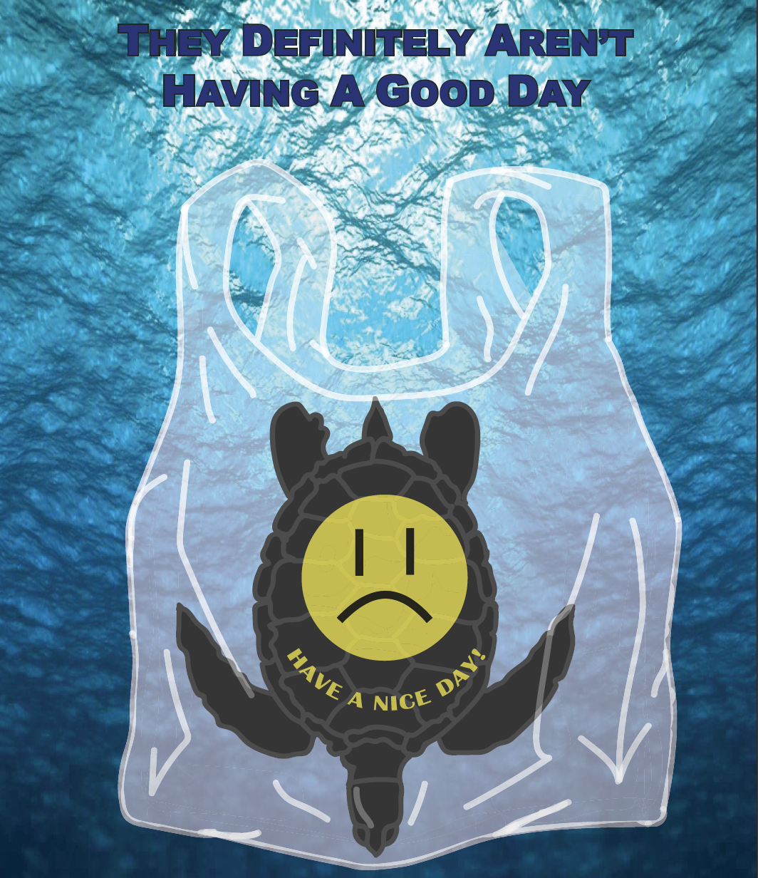 Ocean Pollution Poster (print)
