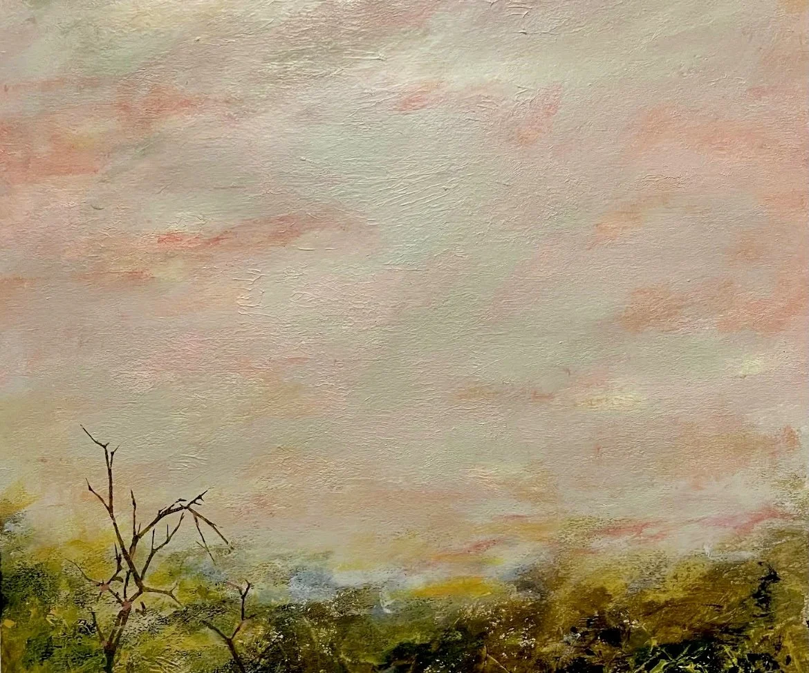 'Sunset on Winter Moorland'