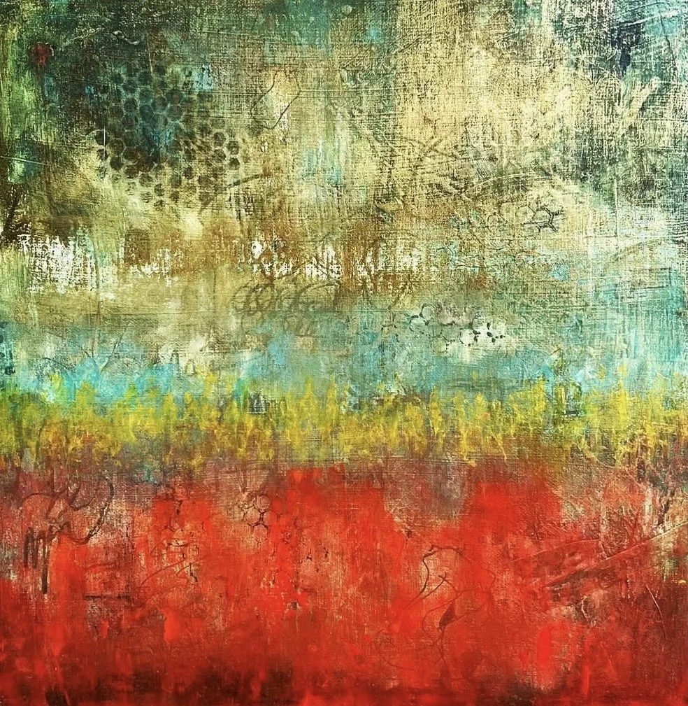 Sold 2026 'Red Horizon'    Sold at the Cider Press Gallery in Dartington nr. Totnes