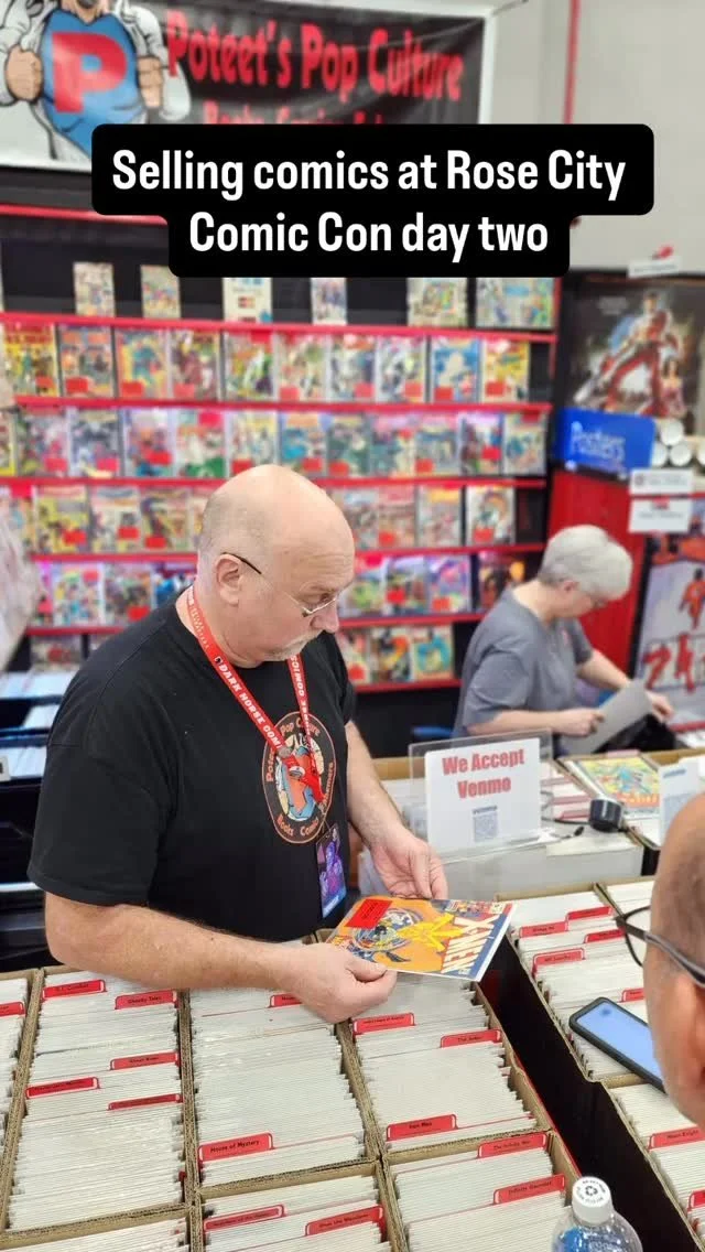 Fun day great people at @rosecitycc #poteetspopculture #comiccon #cosplay #rosecitycomiccon #comicbook