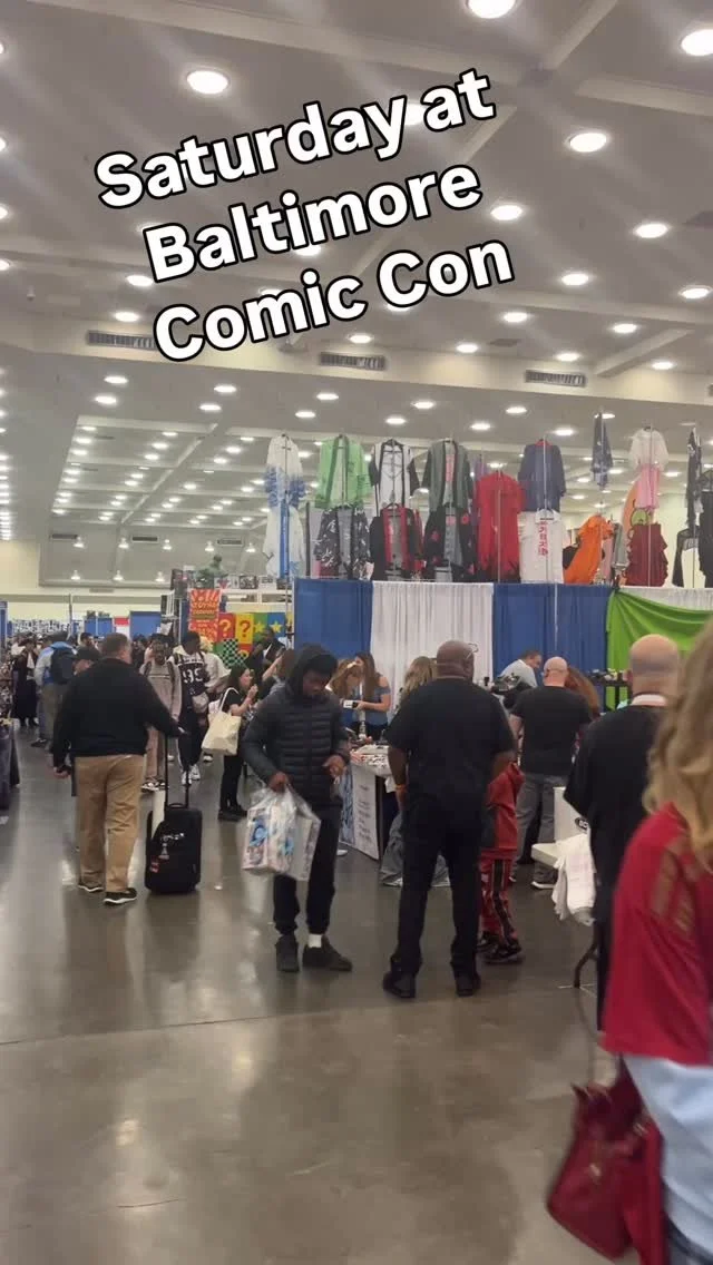 We had a very fun day being fans of Pop Culture @baltimorecomiccon #poteetspopculture #comiccon #cosplay #comicbook #2land