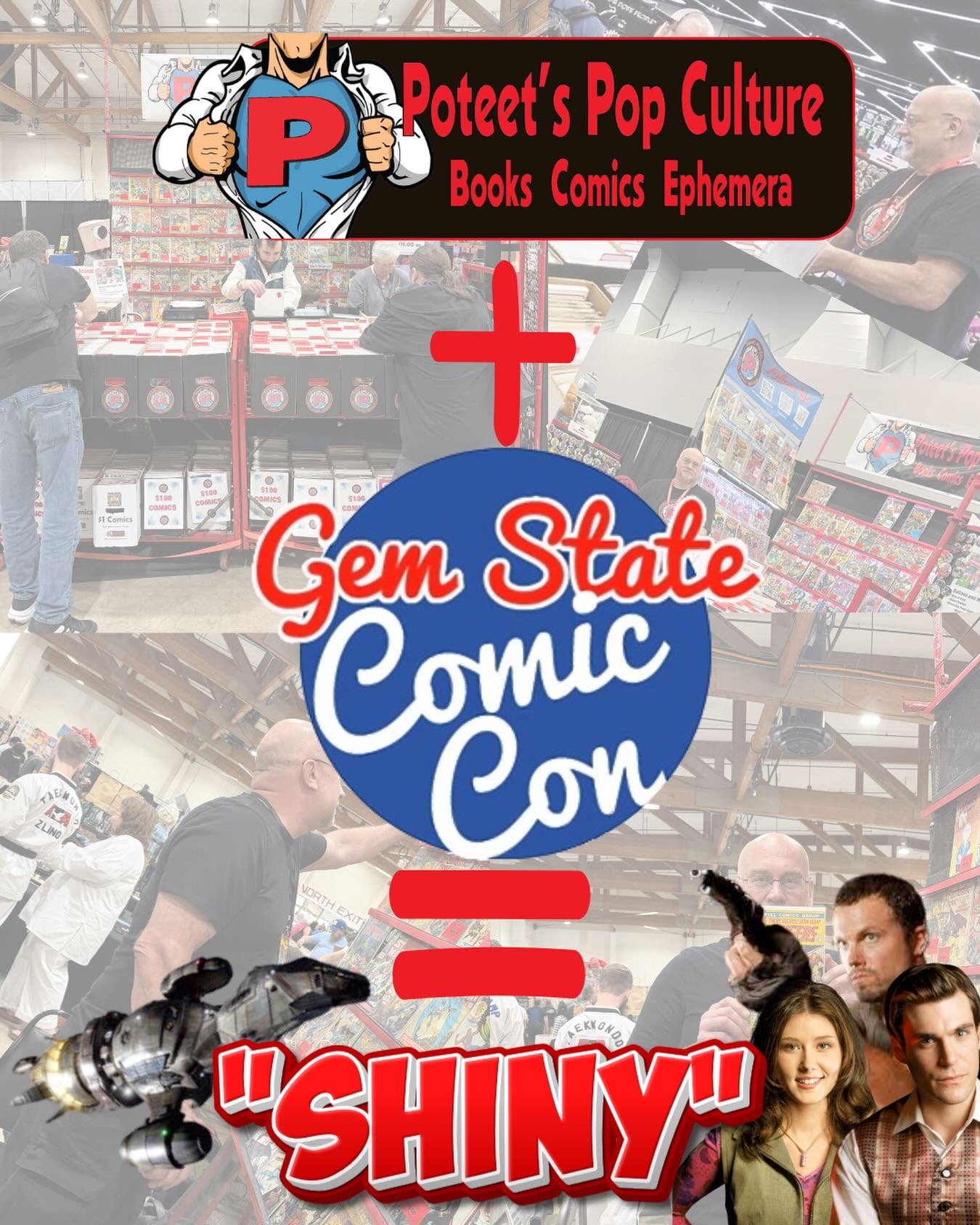 T-16days! Let us know if we will see you there! Check out @gemstatecomiccon for more info. #comiccon #gemstatecomiccon #comics #comicbookcommunity #comicconvention