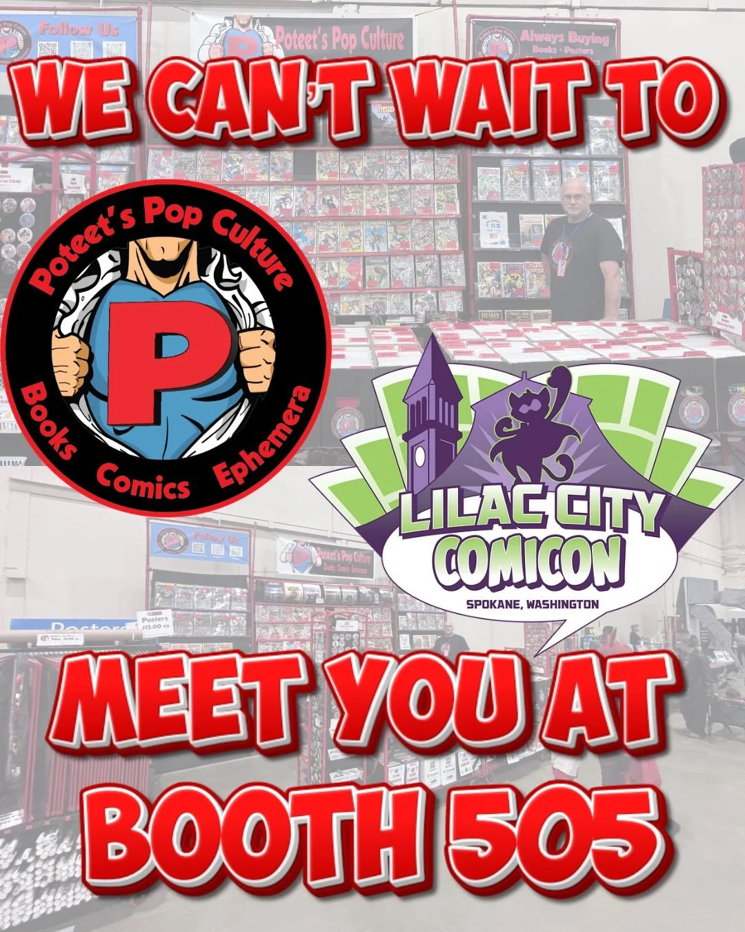 See you this weekend! Booth 505! Check out @lilaccitycomicon for info! #comics #comiccon #lilaccitycomicon