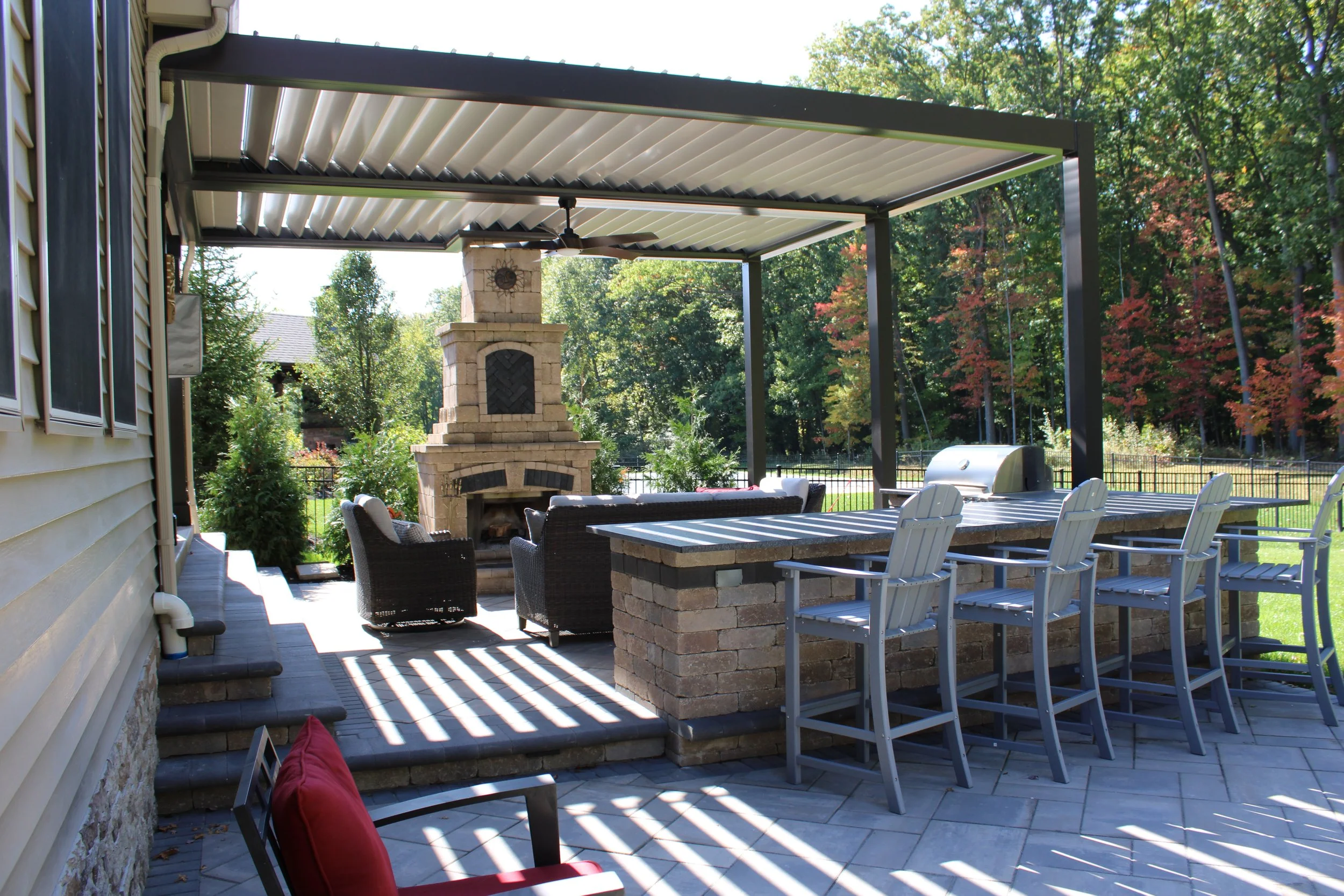 Backyard Design &amp; Pavilion in North Royalton, OH: How to Future-Proof Your Backyard for More Use, More Months, Less Hassle