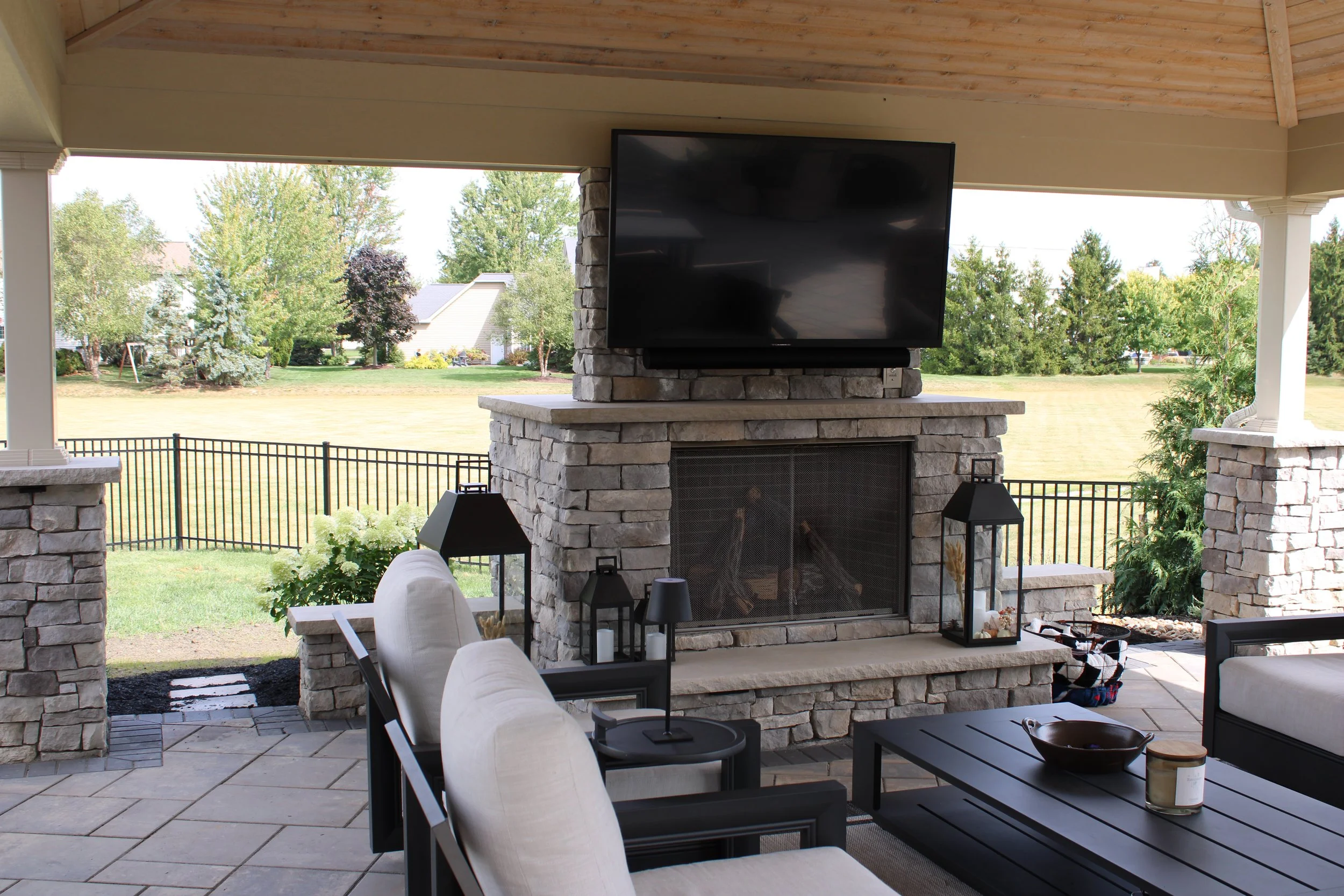 Outdoor Fireplace Contractor in Grafton, OH: Gas vs. Wood-Burning, Permits, Clearances and Build Timelines
