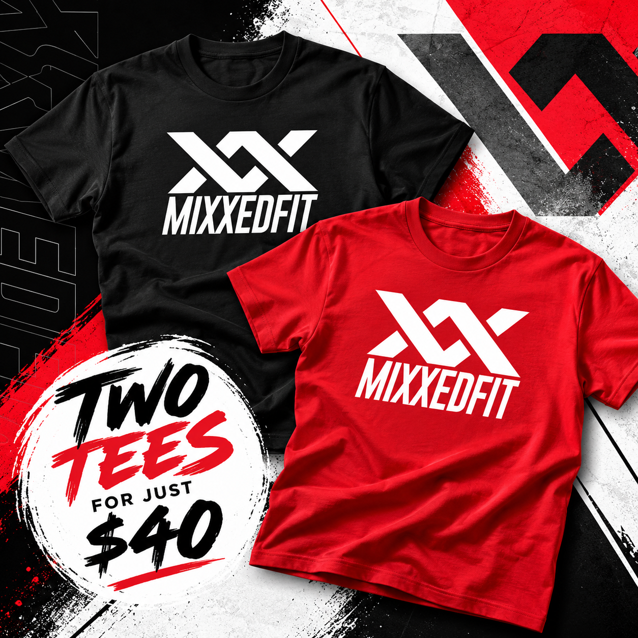 New MixxedFit® Instructor Two Tee Pack