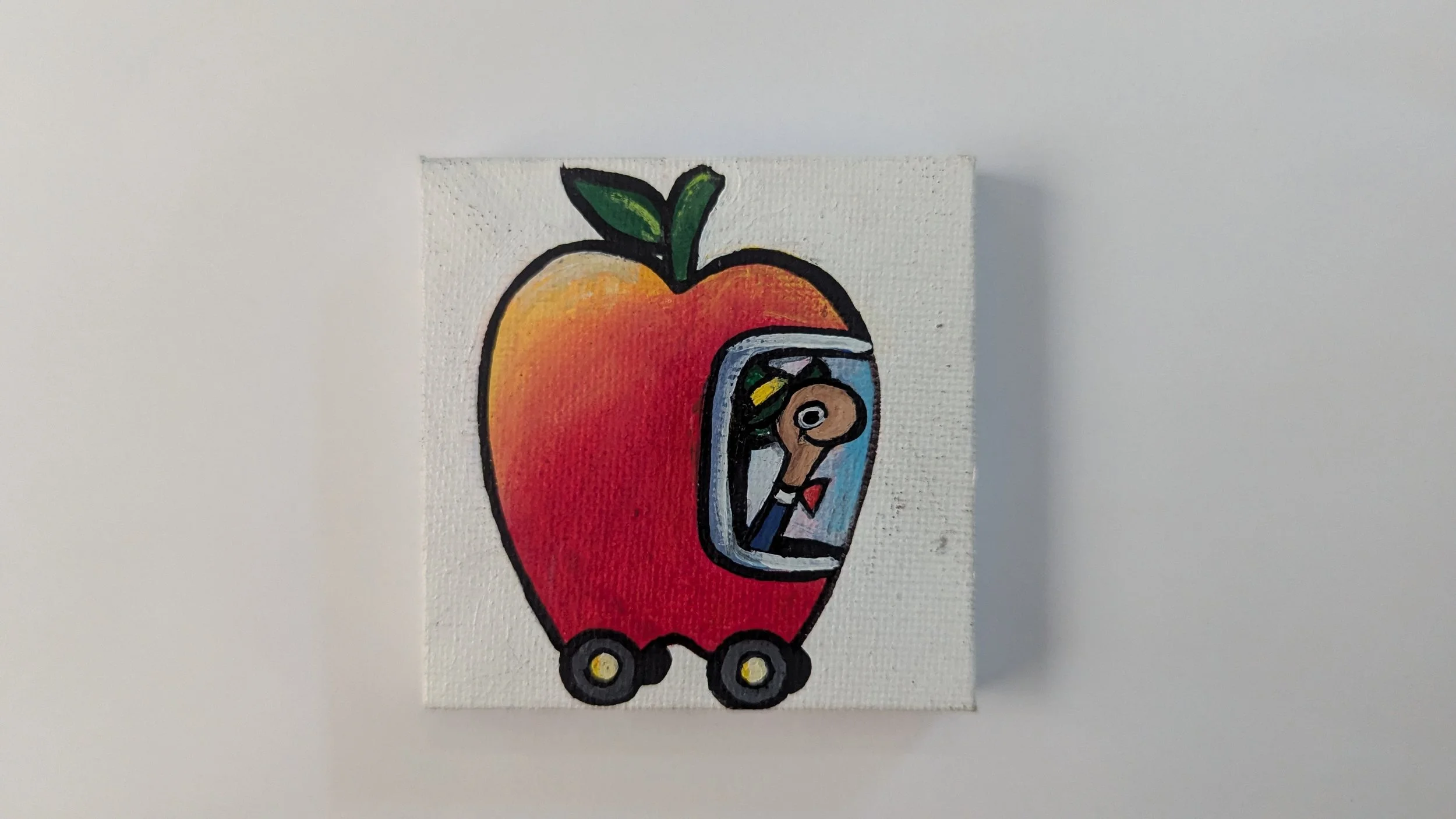【激レア】リチャードスキャリー　Apple Car Vintage 1995 Tomy Apple Car Richard Scarry Lowly Worm | eBay