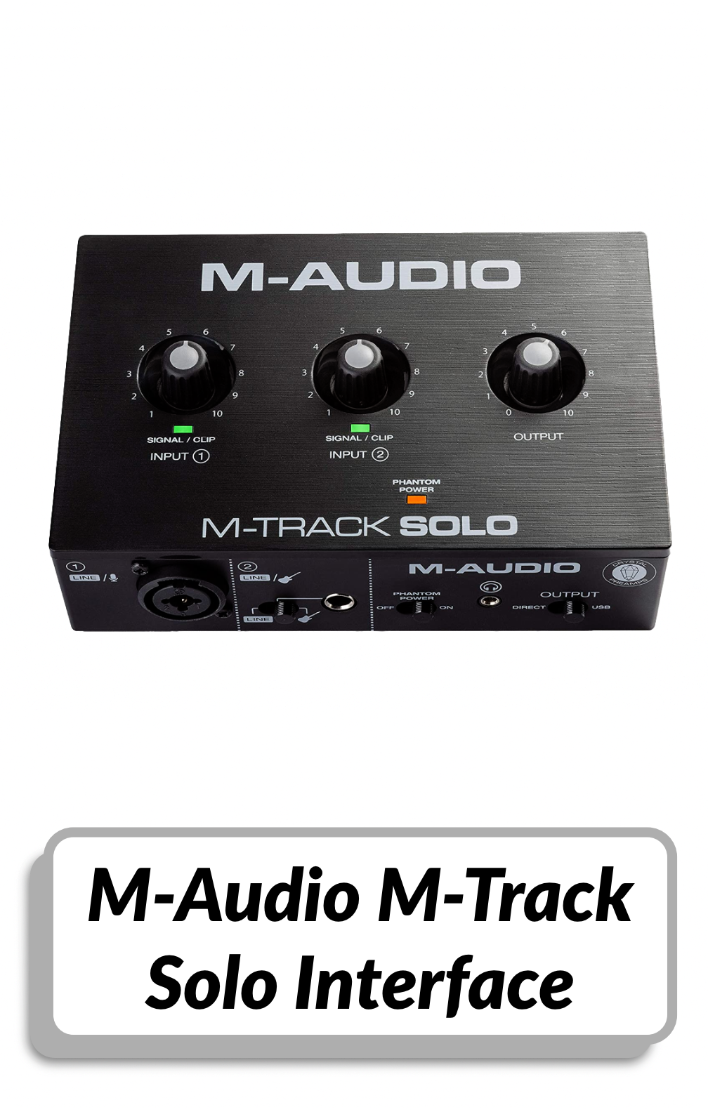 M-Track Solo Audio Interface