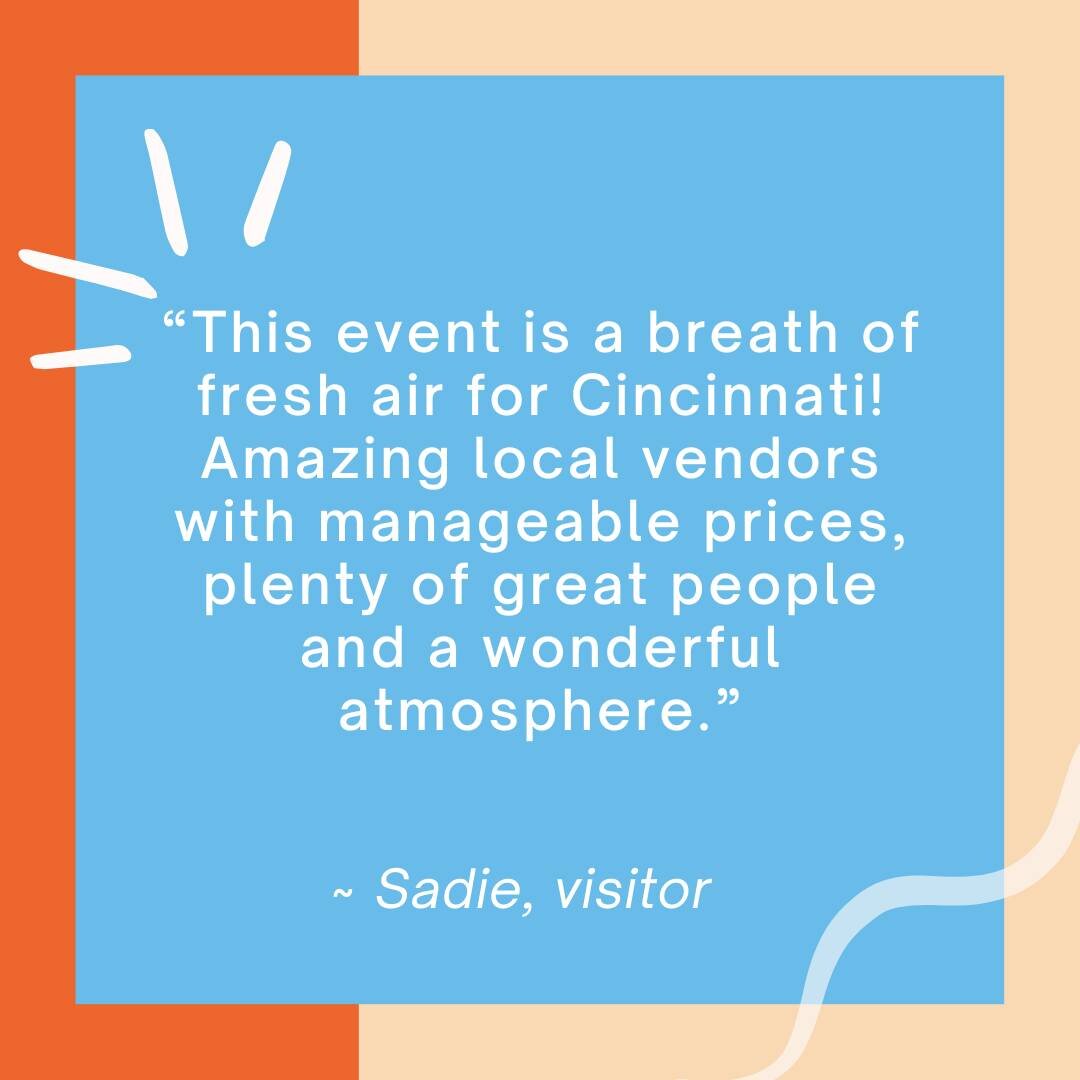 TUHDAY is Sustain on Main and we're pumped to share some of the fantastic feedback we've received from our amazing Second Sunday on Main attendees this season. It's your enthusiasm and support that keeps us going!

Don't let the FOMO win&mdash;meet u