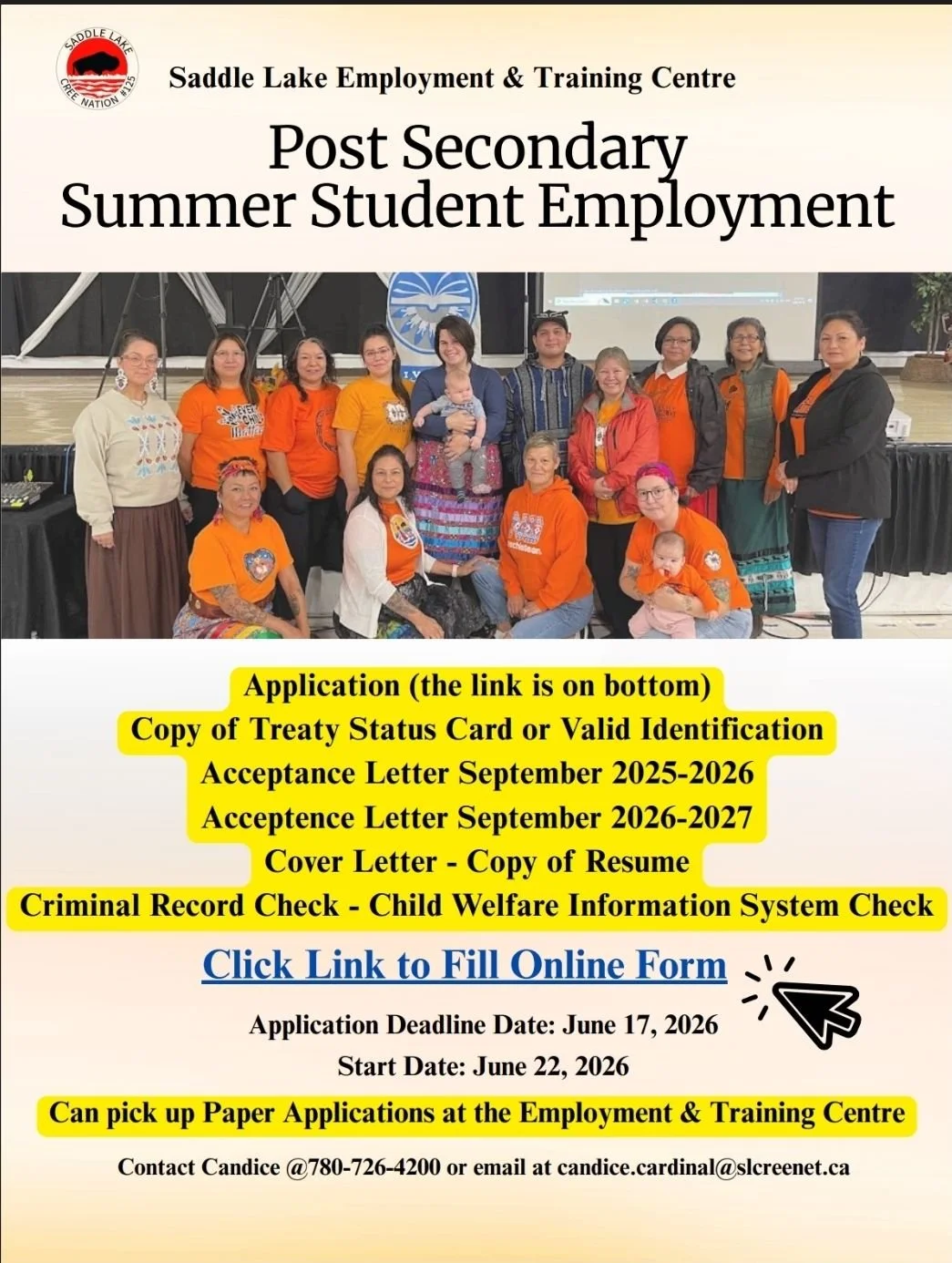 Post Secondary Summer Employment