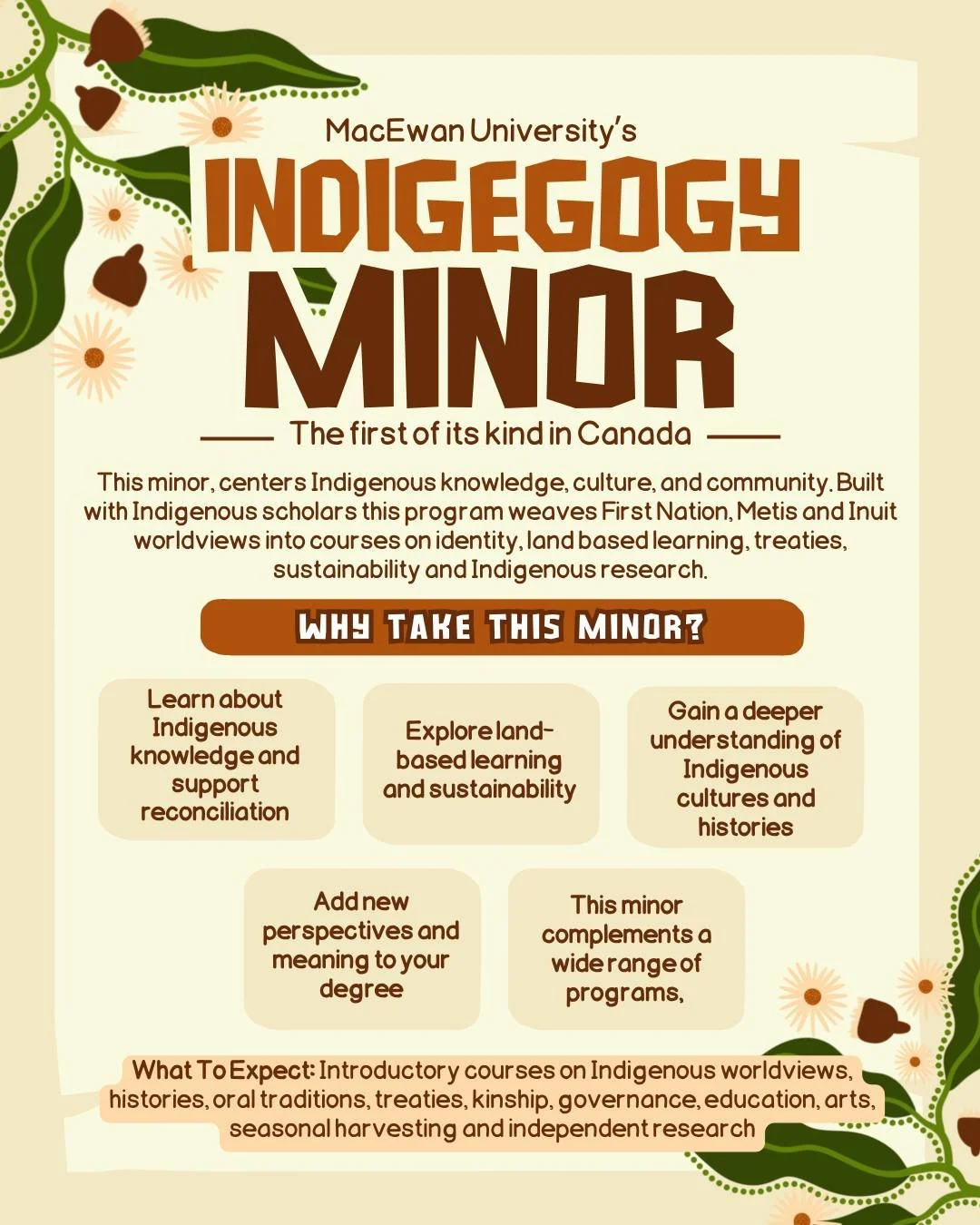 MacEwan University - Indigegogy Minor 
