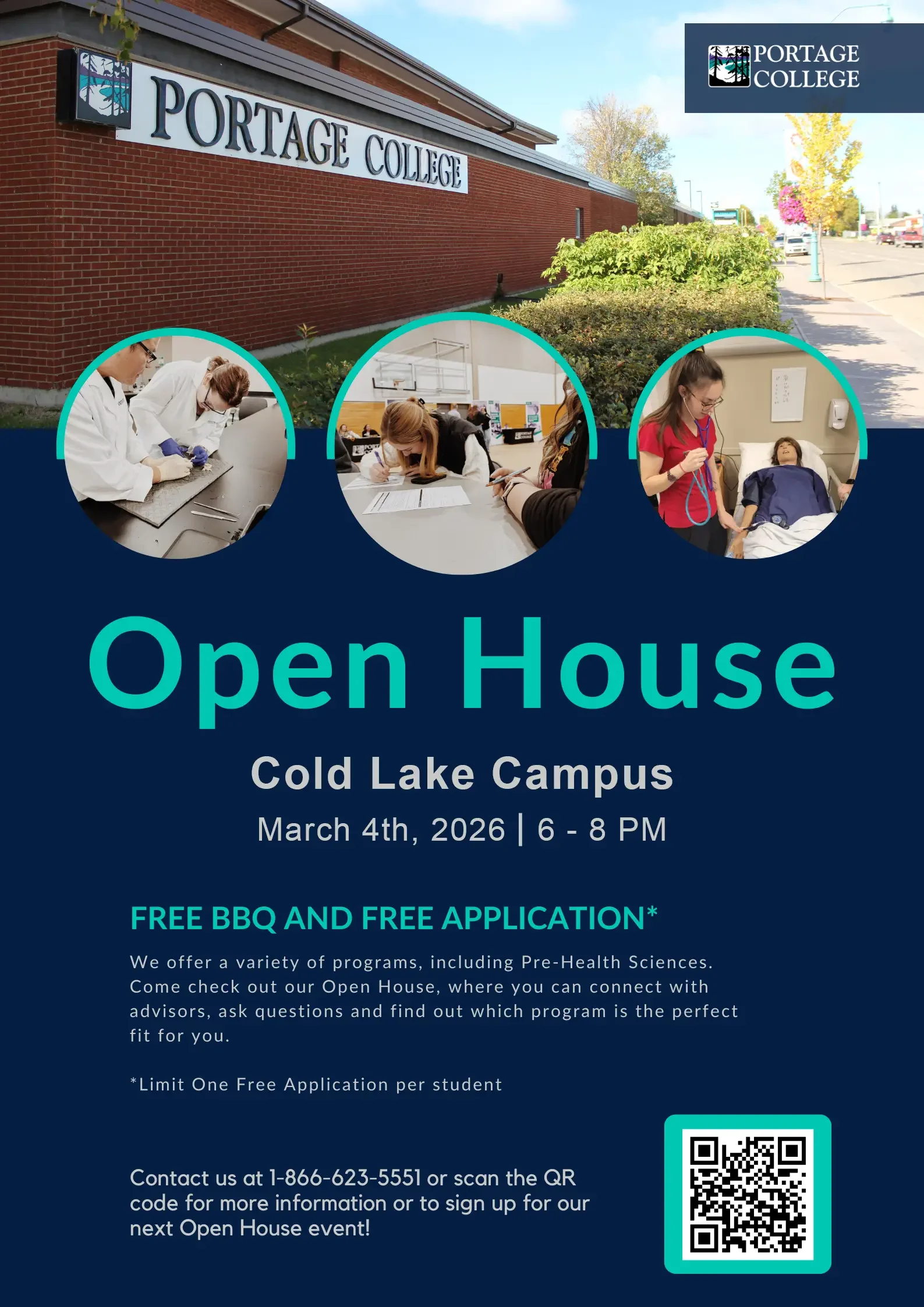 Portage College Open House - Cold Lake Campus