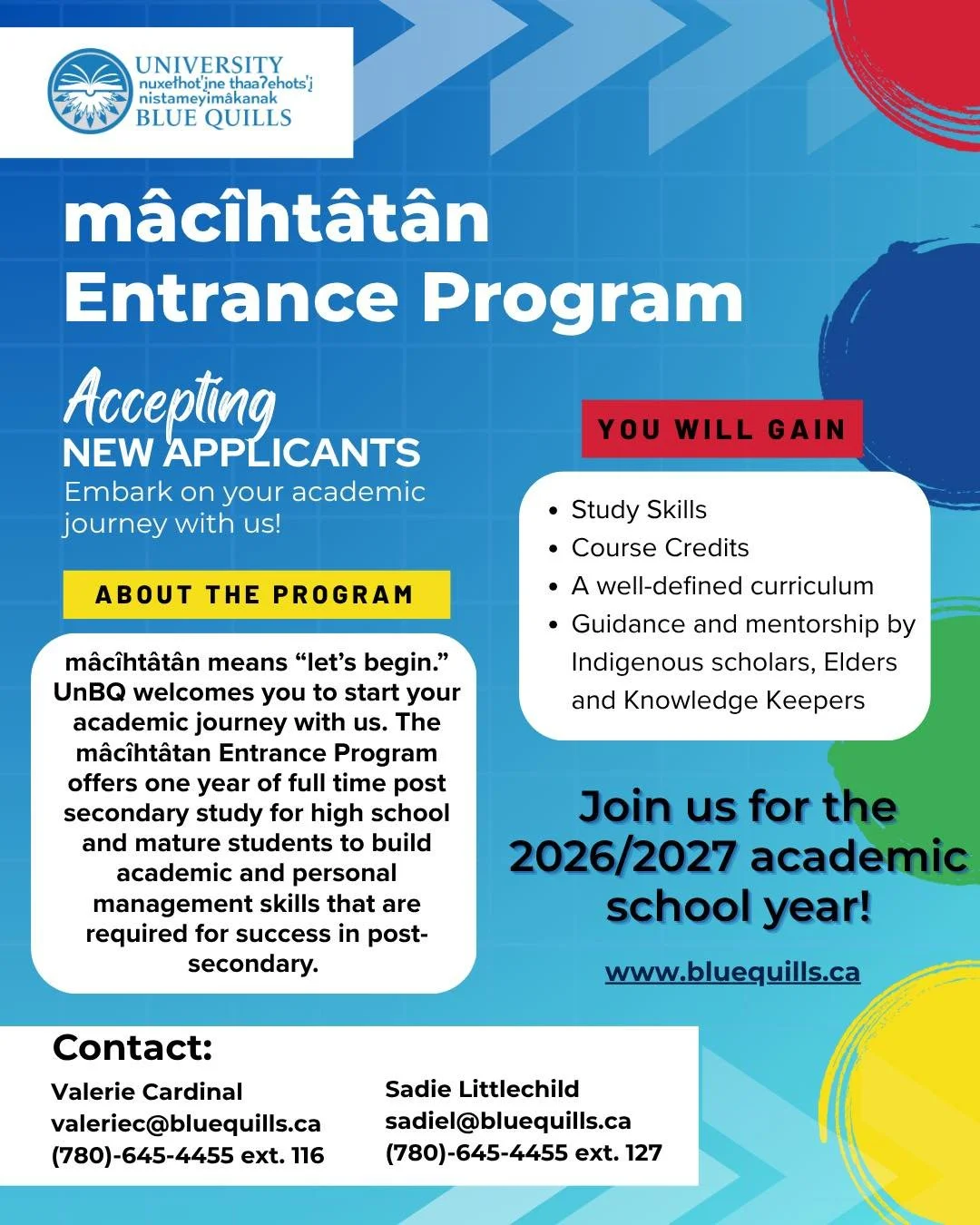 UnBQ Entrance Program