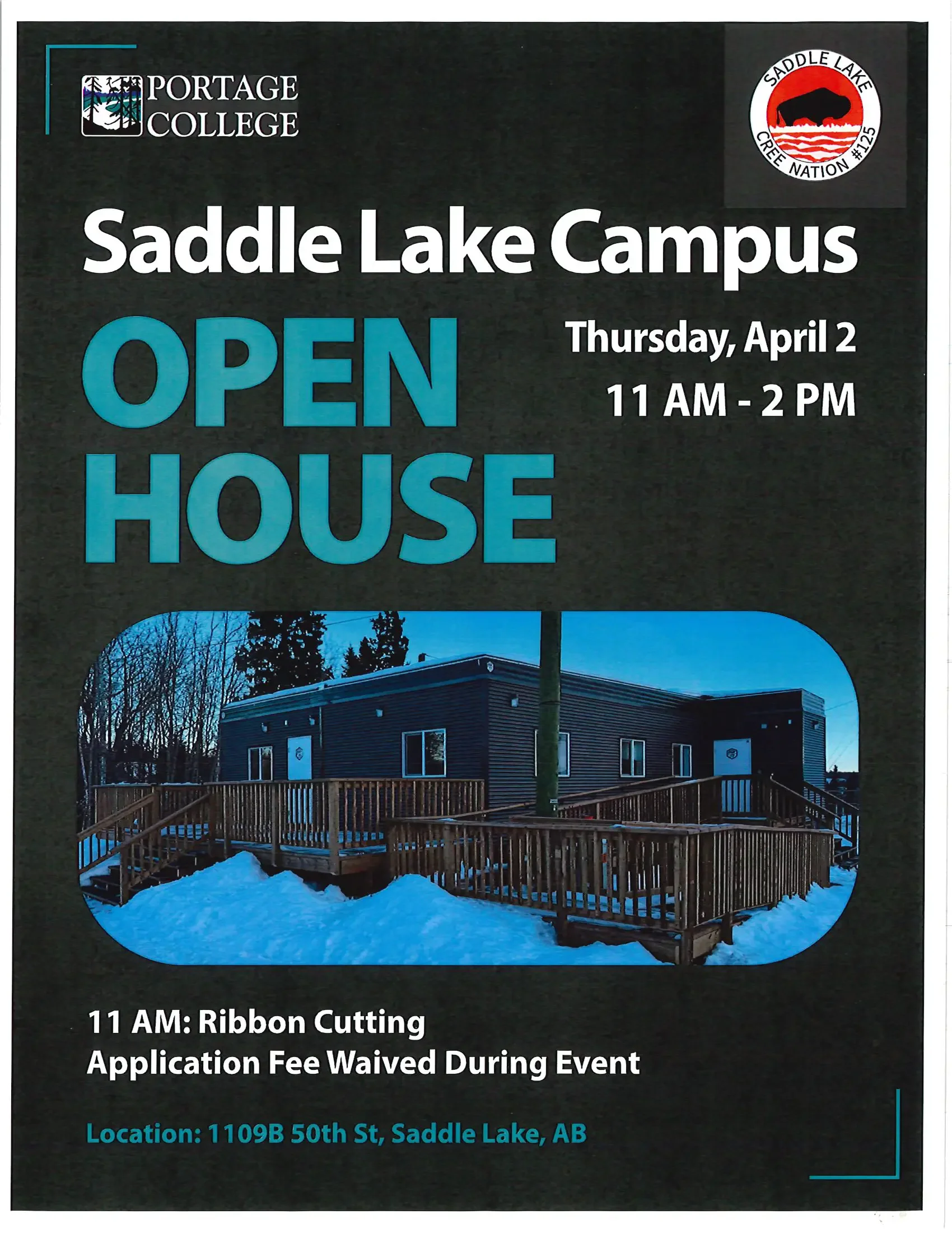 2026-04-02 Portage College Saddle Lake Grand Opening