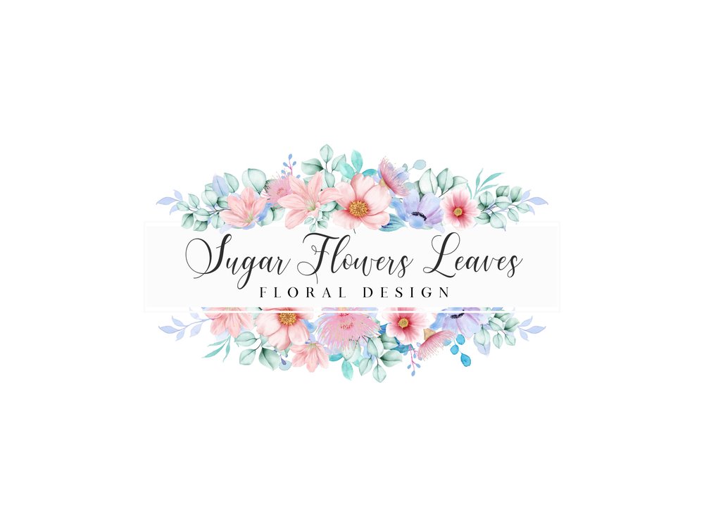 Floral Design Sugar Flowers and Leaves