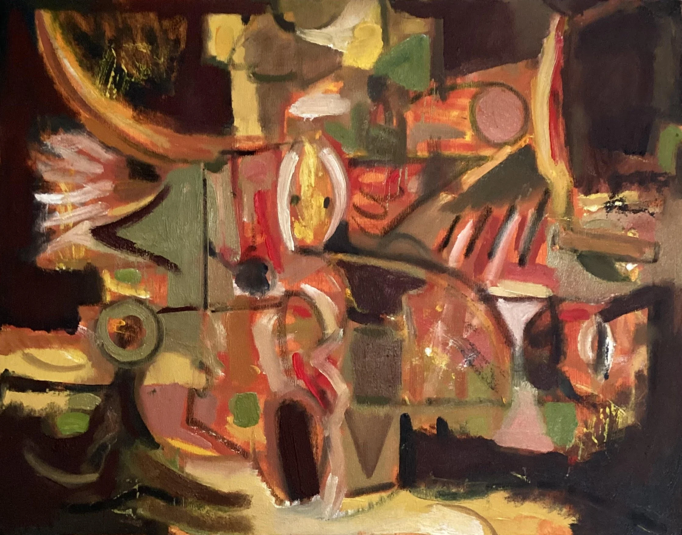 Varooom (II), oil on canvas, 70 x 55cm (2025)