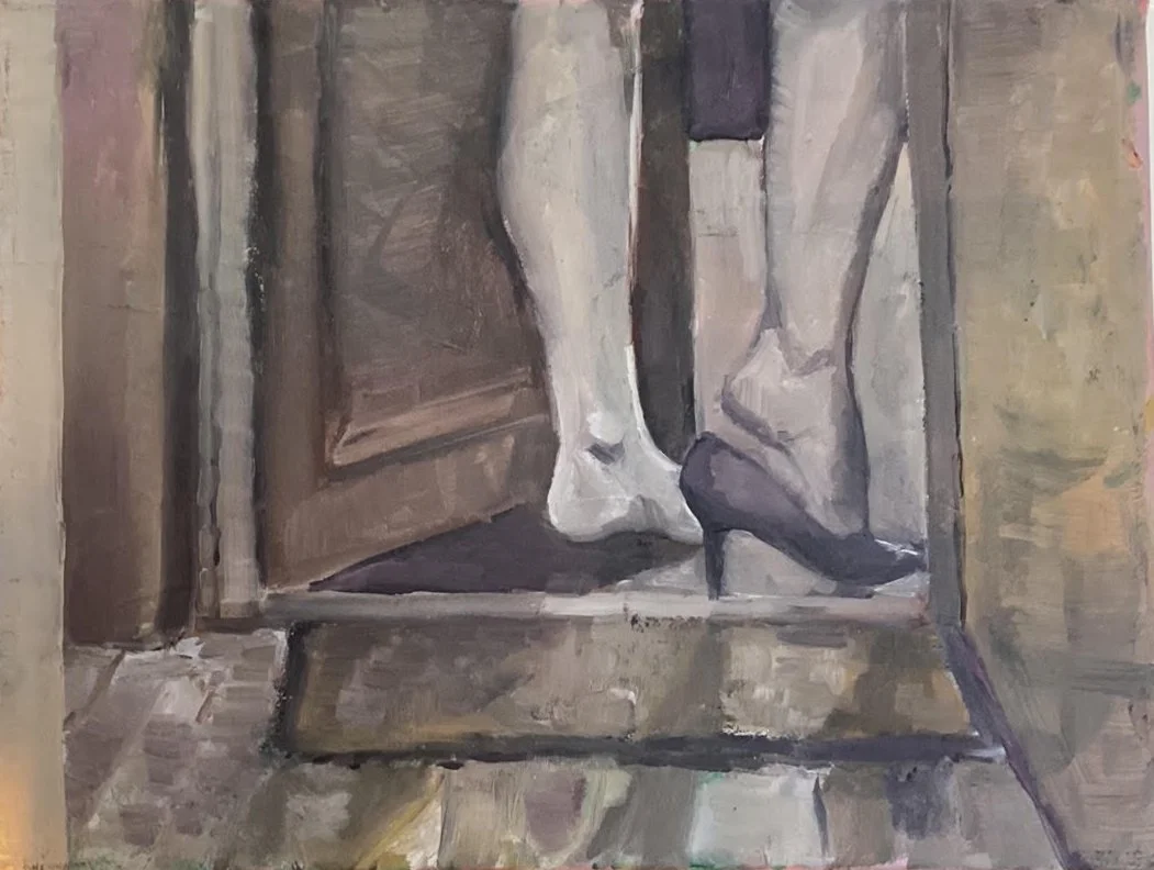 Threshold,  oil on canvas, 23x30cm (2024)