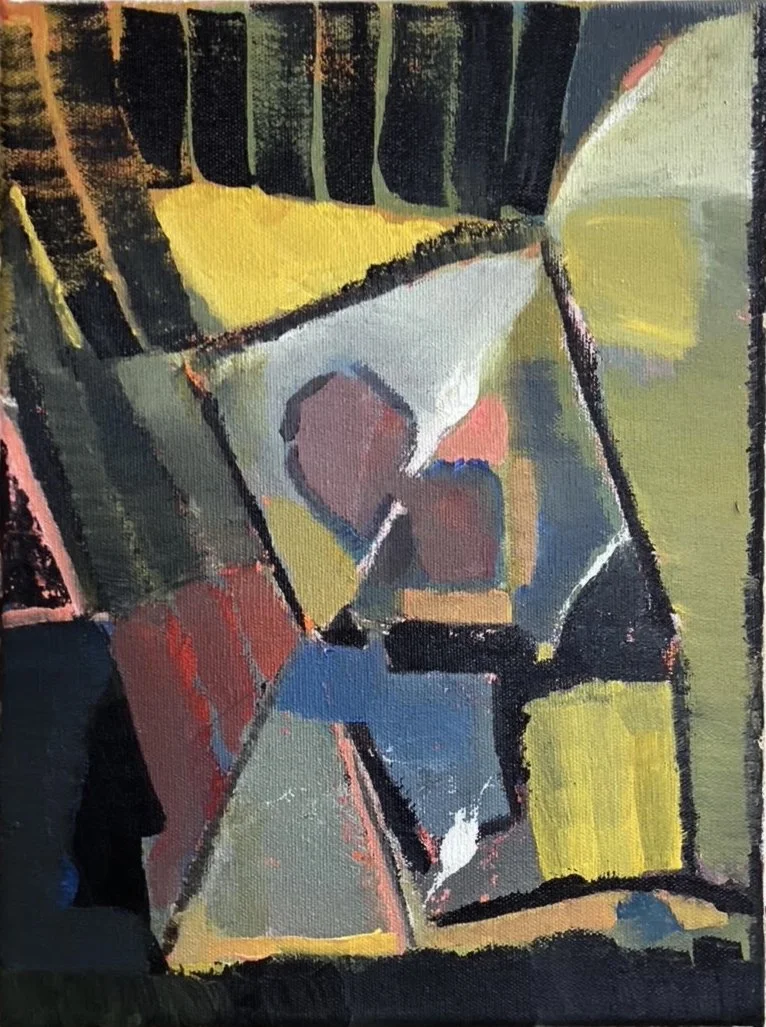 Pictish Funk, acrylicl on canvas, 25 x 35cm (2026)