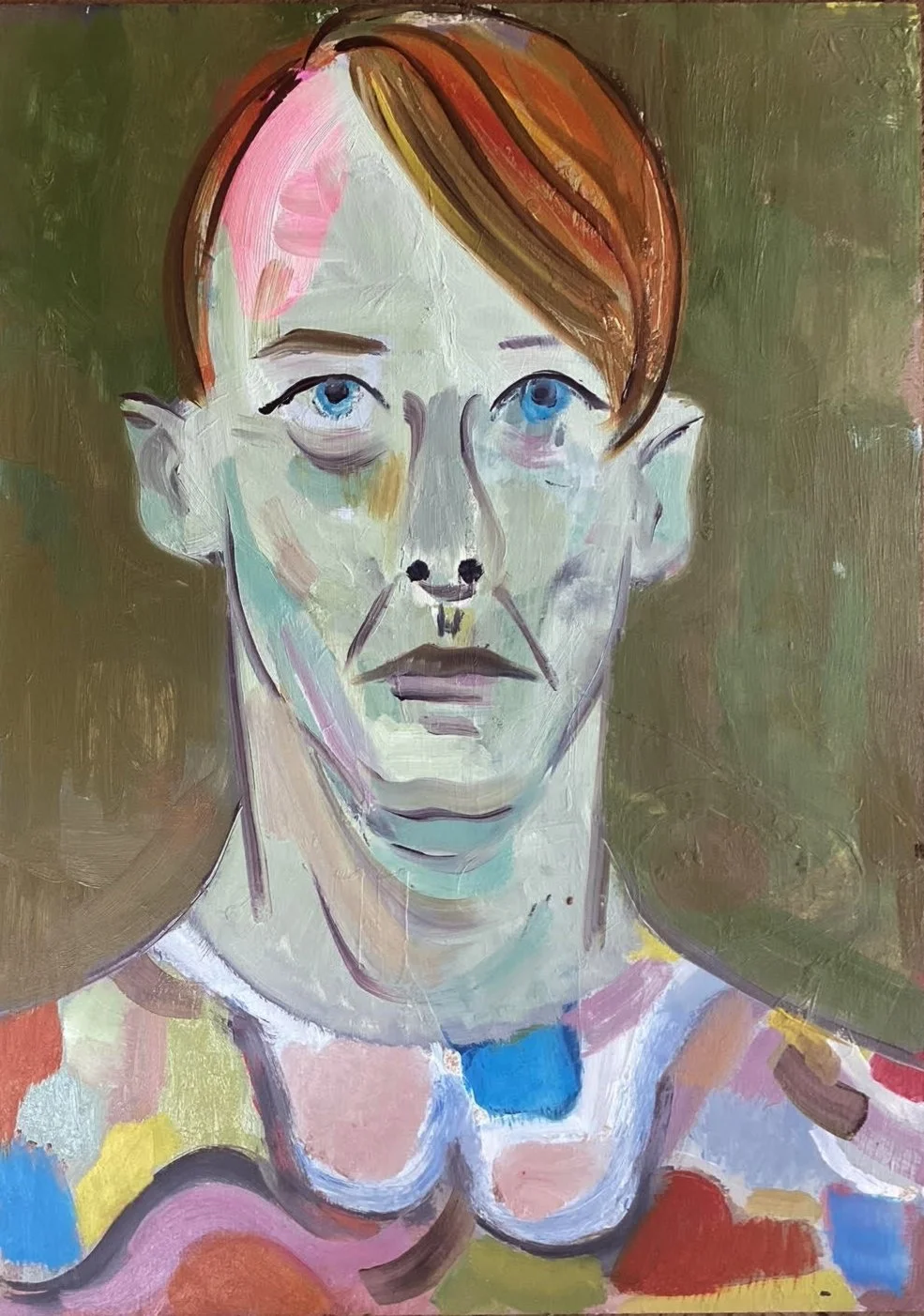 untitled, oil on board, 29.5 x 39.5cm (2026)