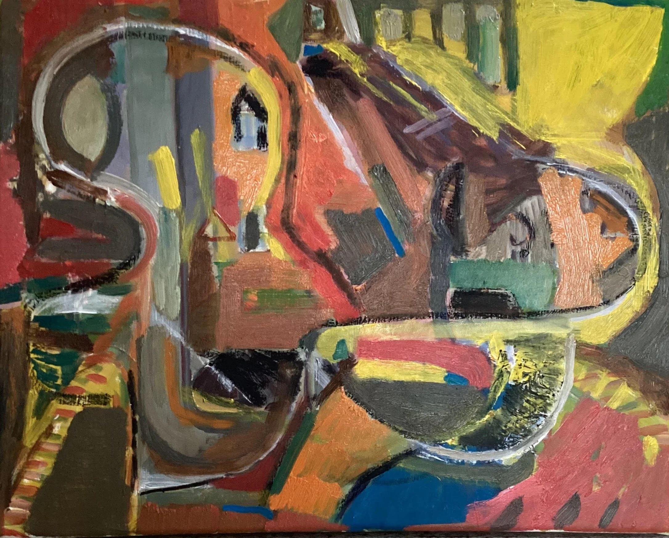 untitled, oil on linen, 41.5 x 51.5cm (2025-6)