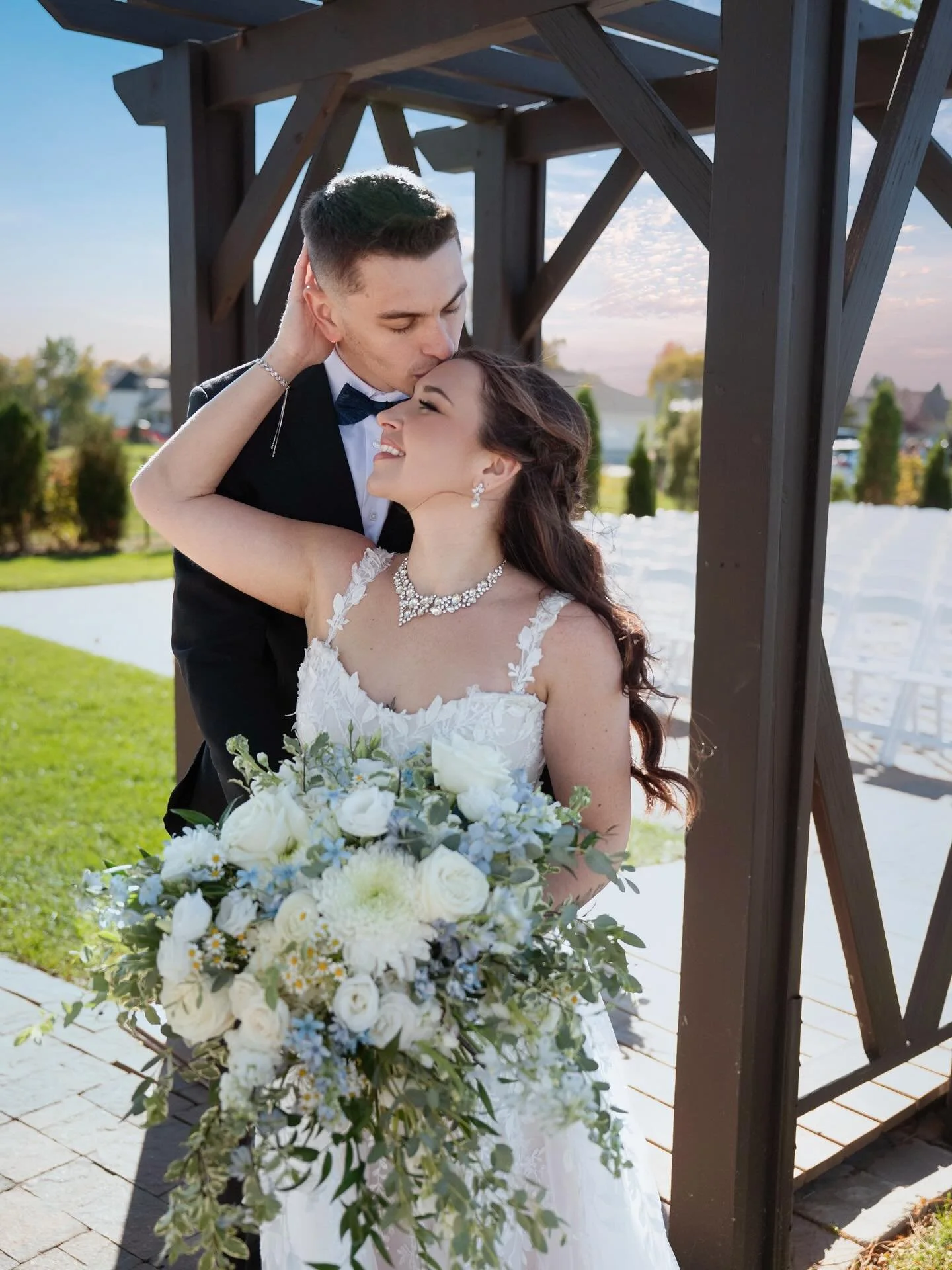 Krista &amp; Joe, Married ❣️ #weddingphotography #weddingphotos #iowaweddingphotographer #omahaweddingphotography