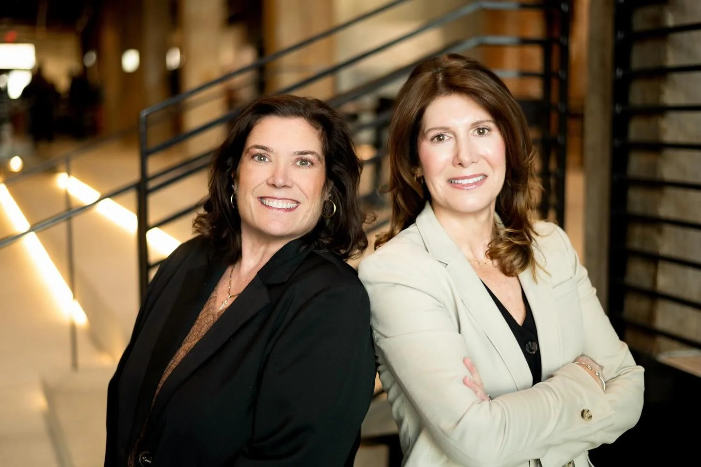 NIkki &amp; Alana. Guild Mortgage #professionalheadshots #businesswomen #photographer #iowaphotographer #omahaphotographer