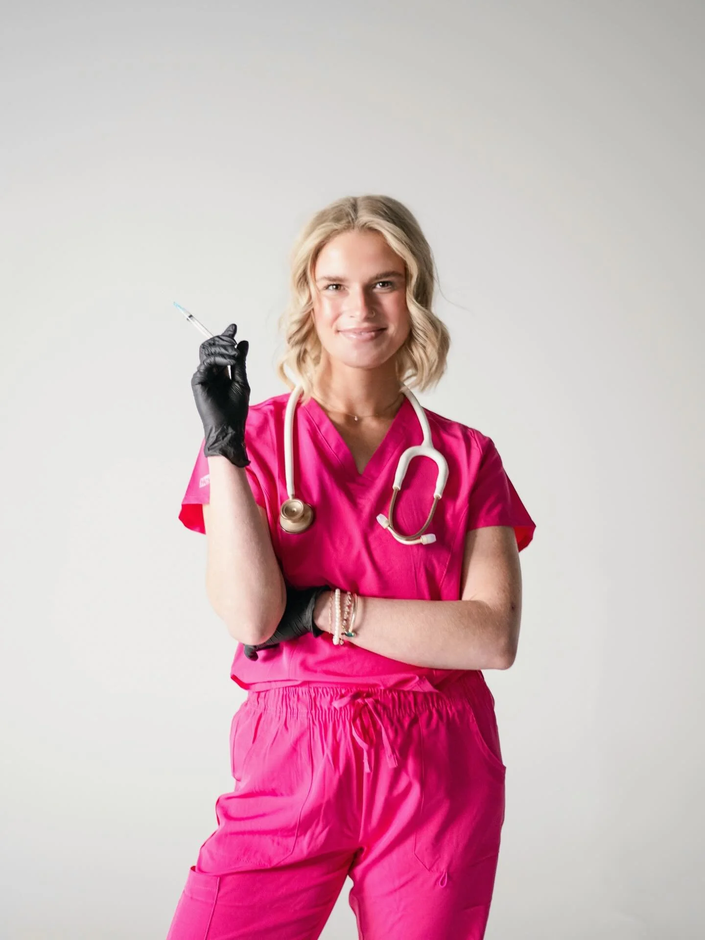 Nurse Abbie 🩺💕 Love watching this woman grow and shine. We had so much fun on this shoot! If you&rsquo;re reaching a milestone and want to celebrate, there&rsquo;s no better way than professional photos. Reach out today! #omahaphotographer #iowapho