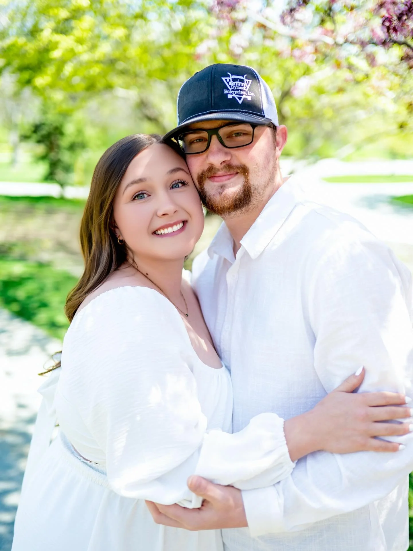 Maddie &amp; Dylan 🌸💞 #engaged #springsession #omahaphotographer