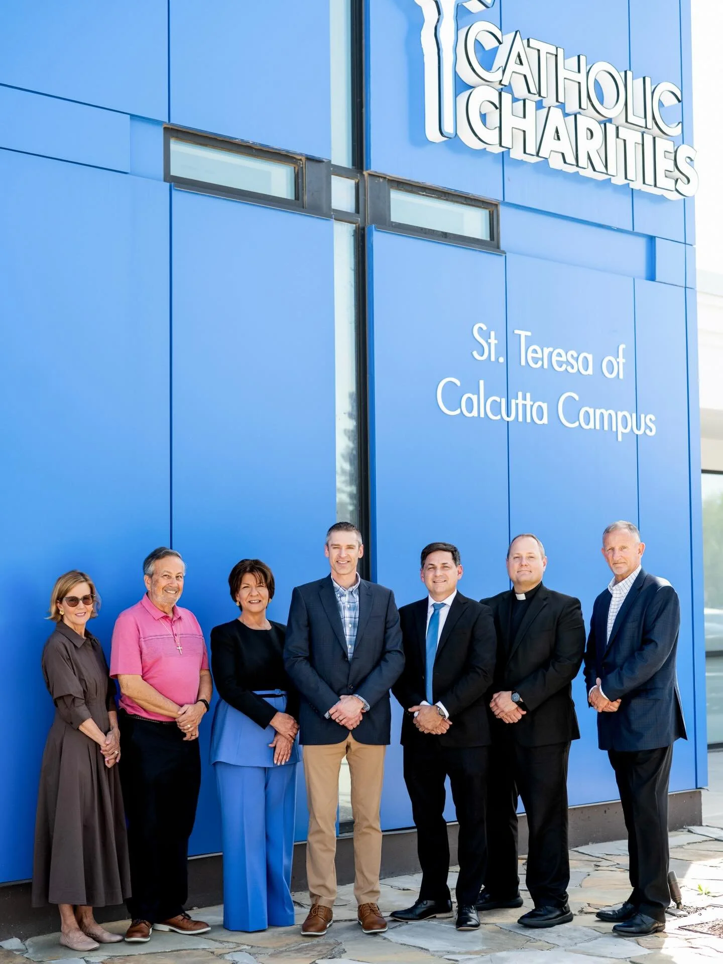 Catholic Charities-  Board of Directors ✝️ If your company needs updated group photos &amp; headshots, message today! I come to you, I give you 1 billion choices, I am breezy, professional and normal (ish). #omahaphotographer #professionalphotographe