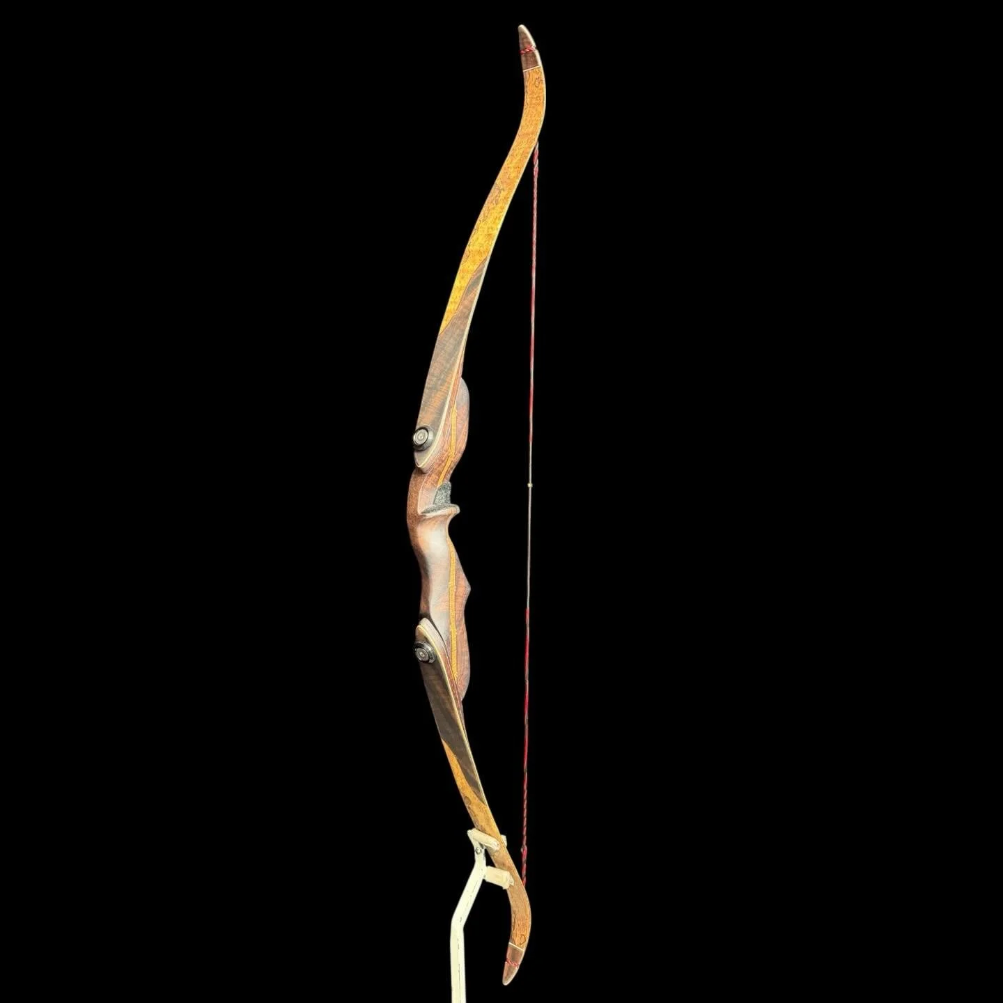 If you are going to the PBS banquet the weekend of the 14th, you&rsquo;ll have the opportunity to bid on this father/grandfather and kid matched set of bows, a 62&rdquo; 46# @ 28&rdquo;Coyote FXT and a 12# Weasel in Claro walnut and curly mango. @pro