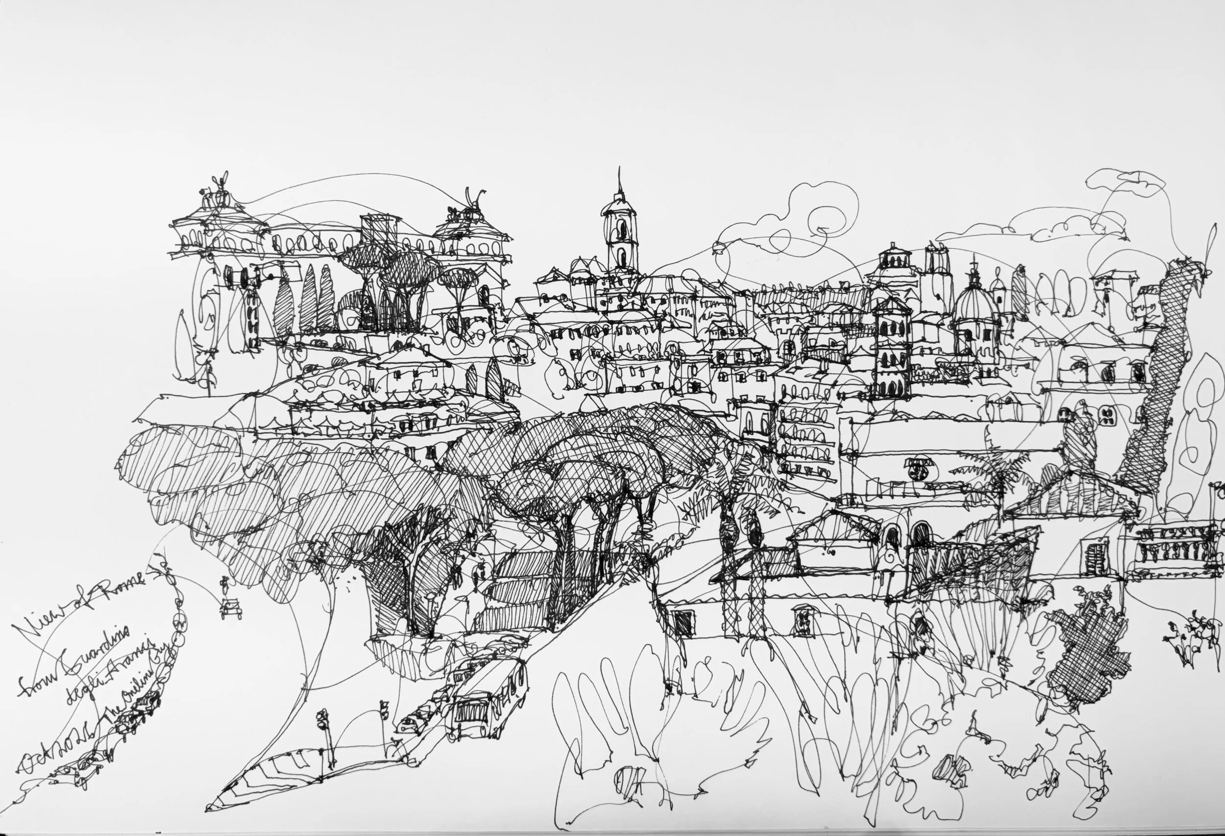 Rome from the Orange Garden_A3