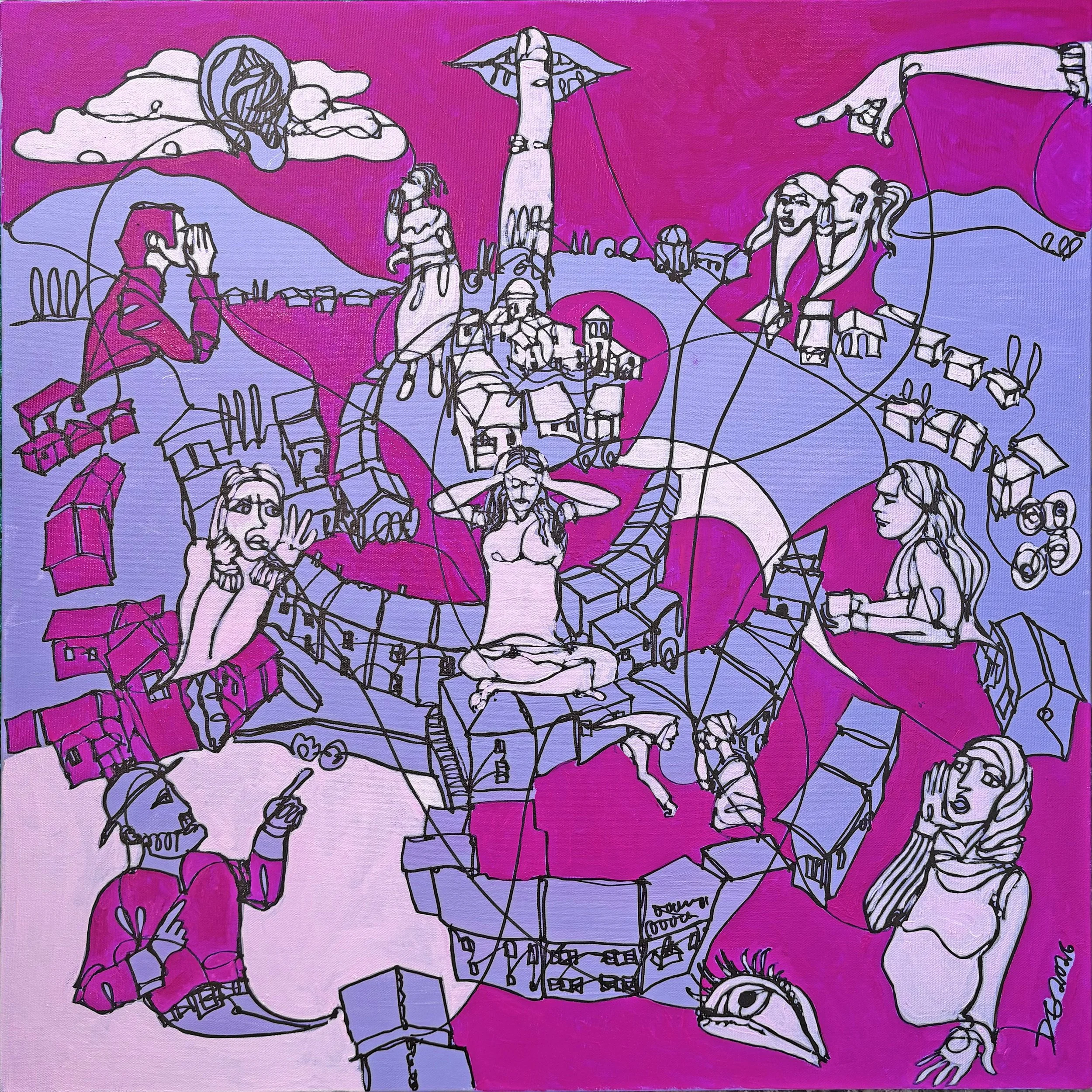 Morano Calabro, Rumours, 30x30inches