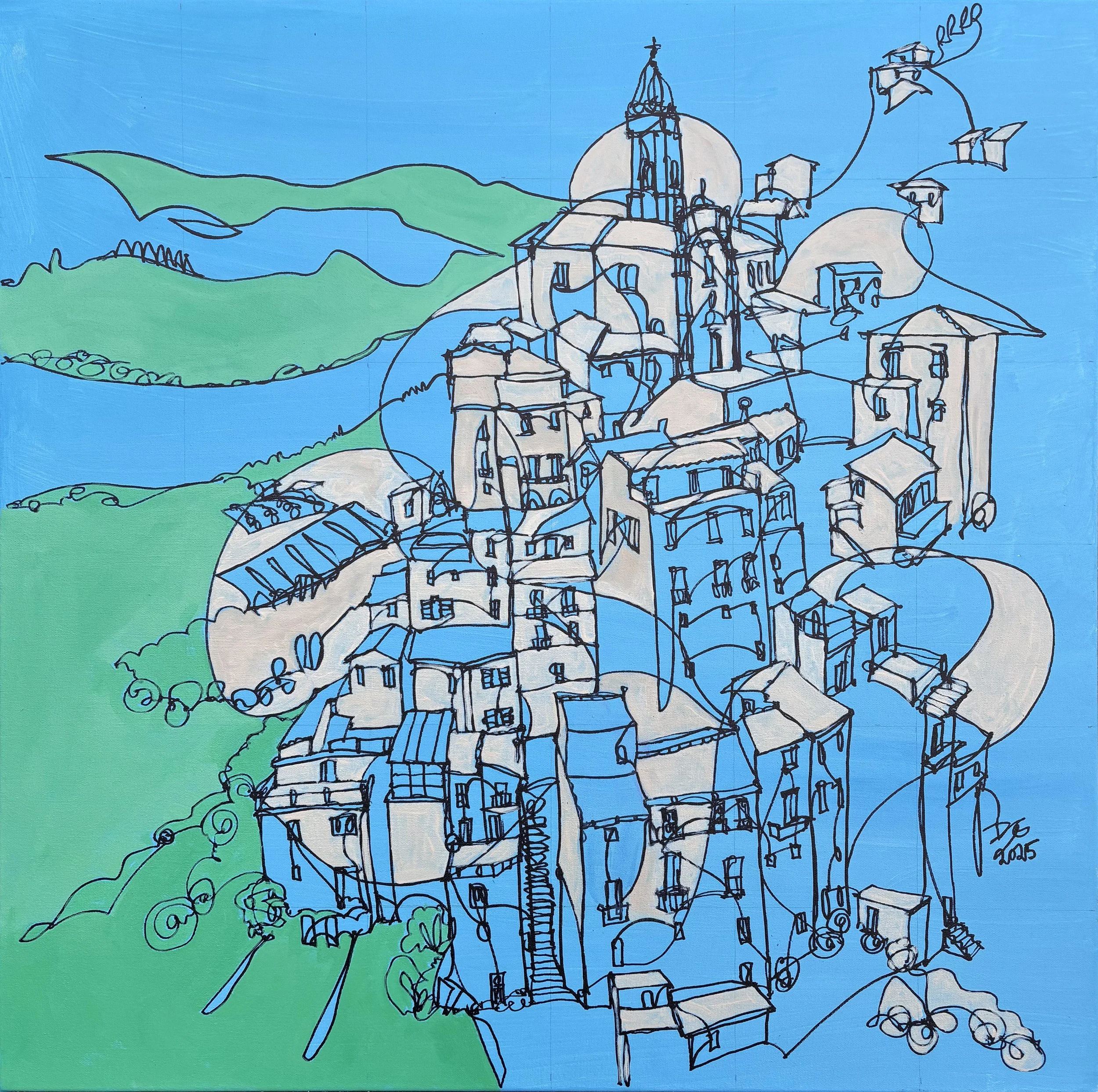 Colledimezzo, 30x30inches