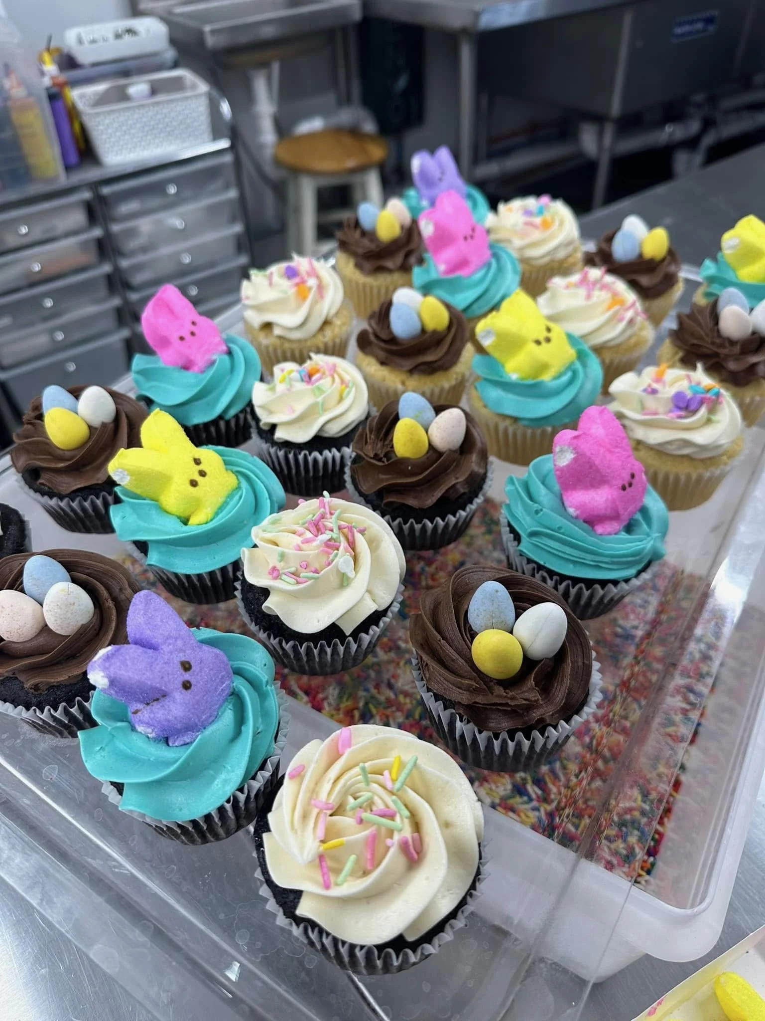 Easter cupcakes