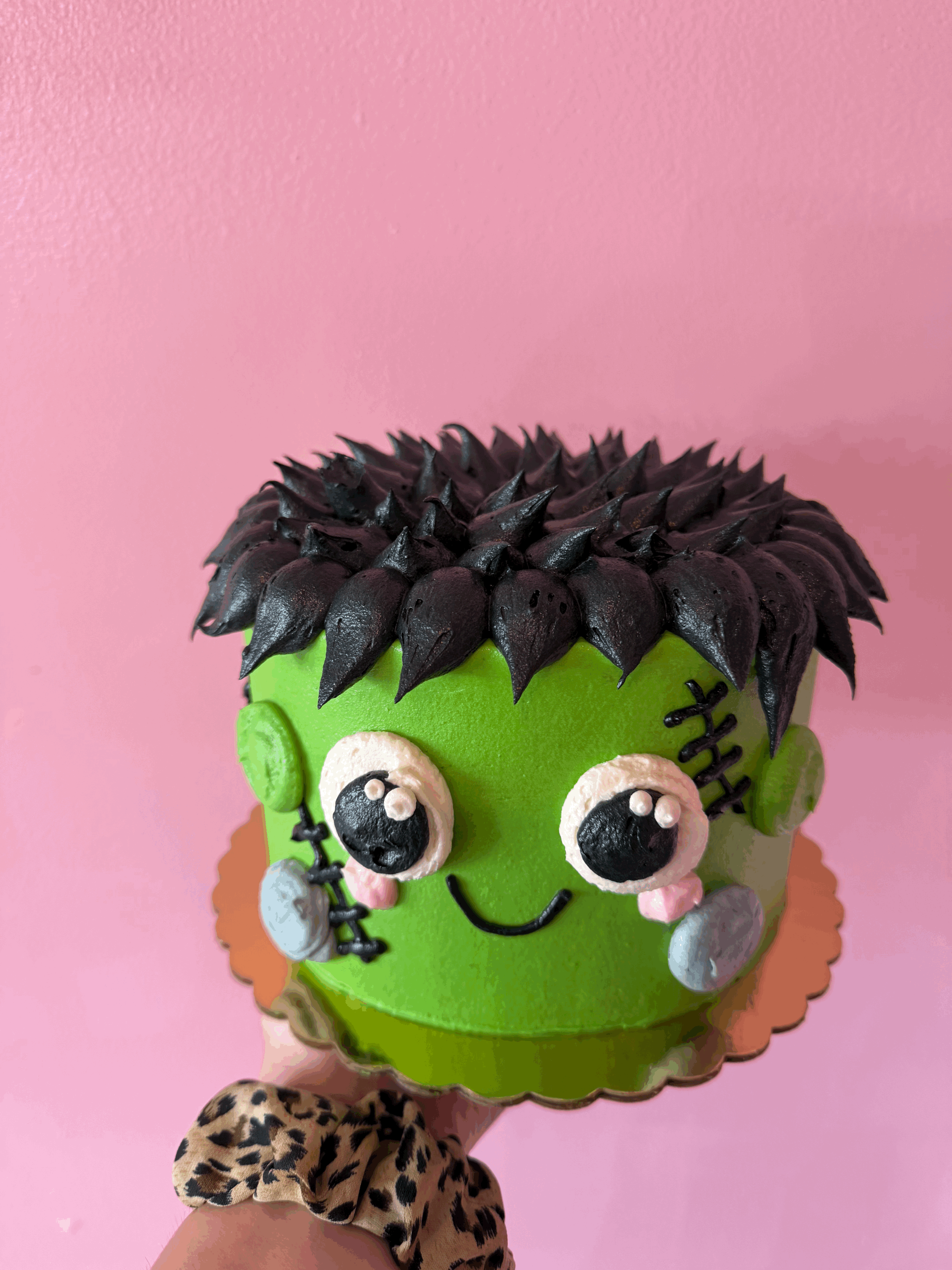 Frankenstien cake