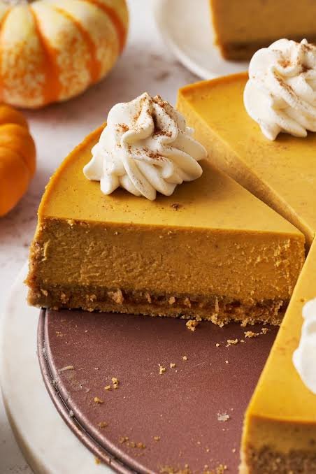 Pumpkin cheesecake