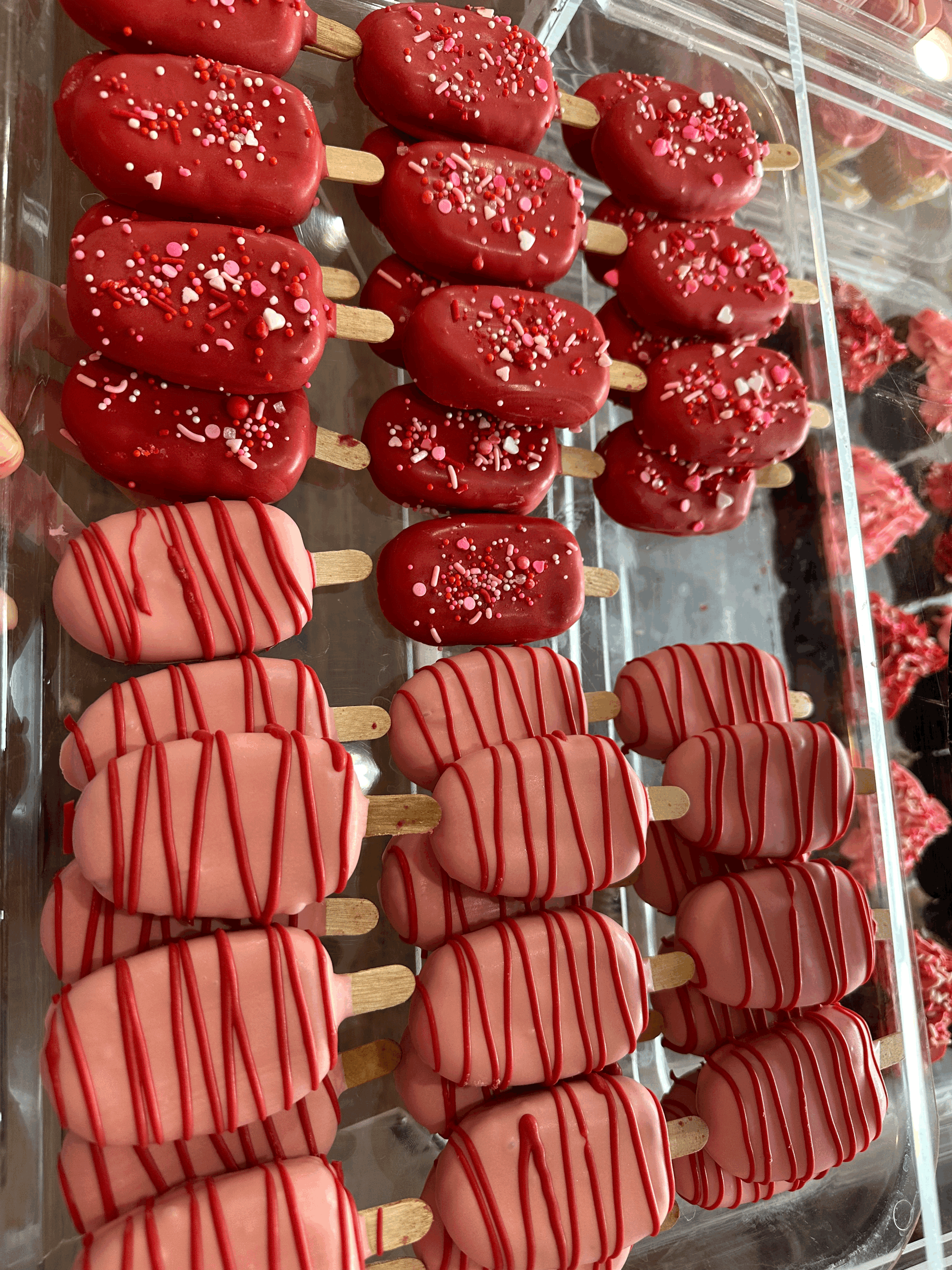 Valentines cakesicles