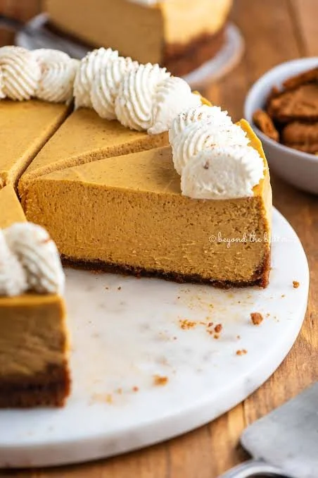 GF- pumpkin cheesecake