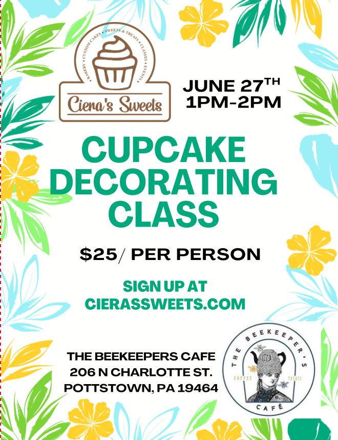 June cupcake decorating class
