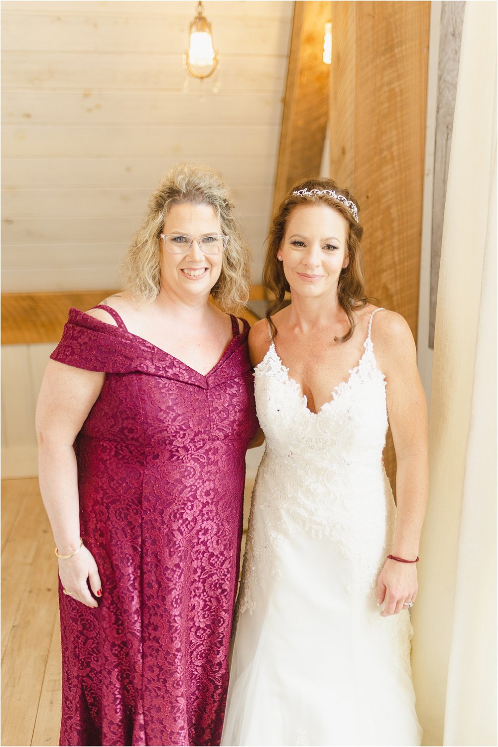 Photograph of Bride and her Maid of Honor