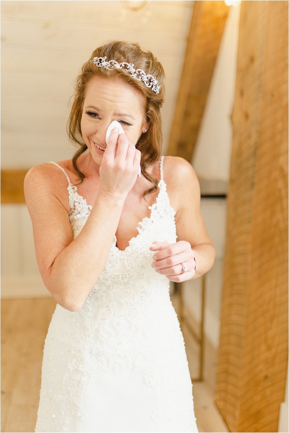Photo of Bride Crying Tears of Joy