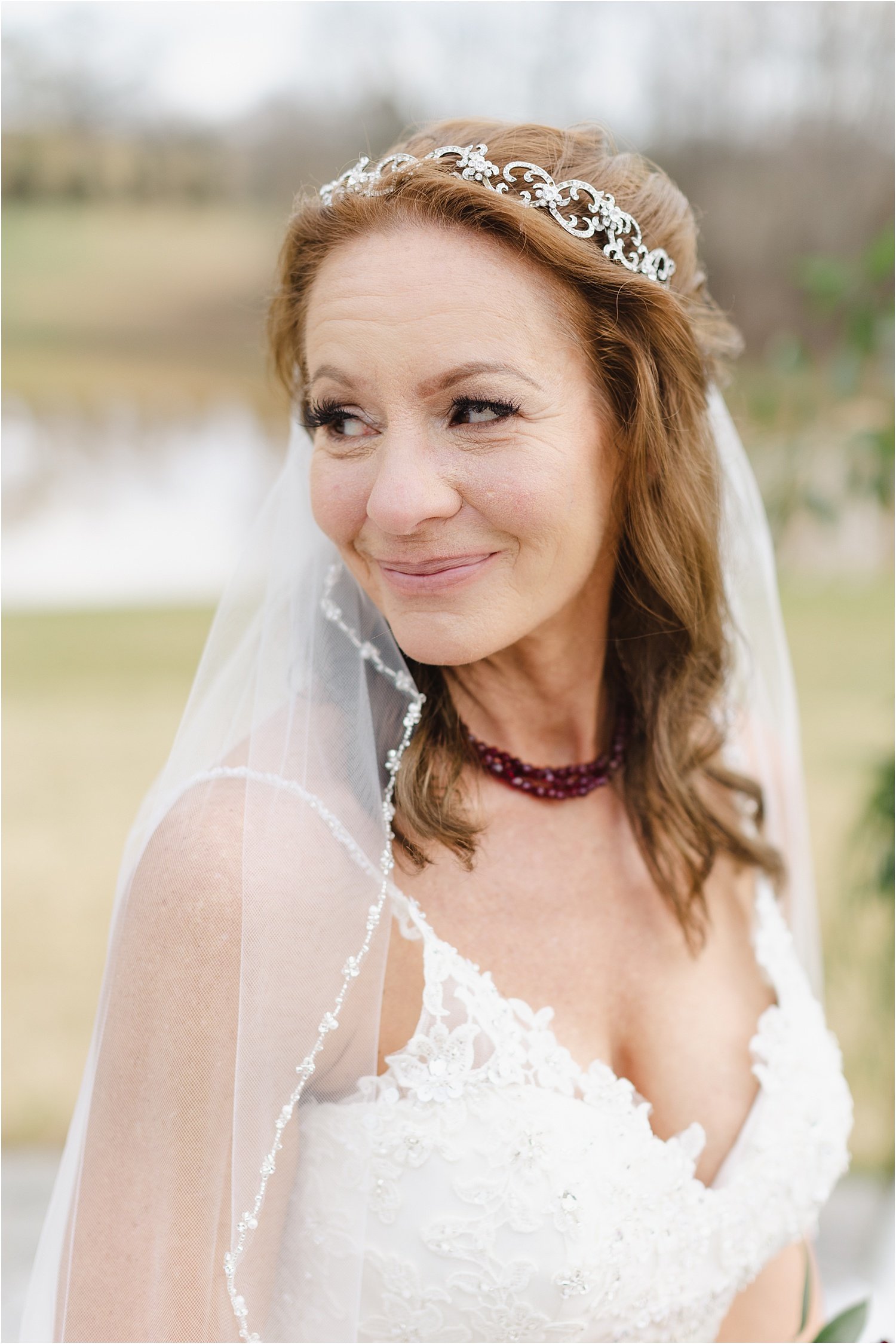 Portrait of Winter Bride 