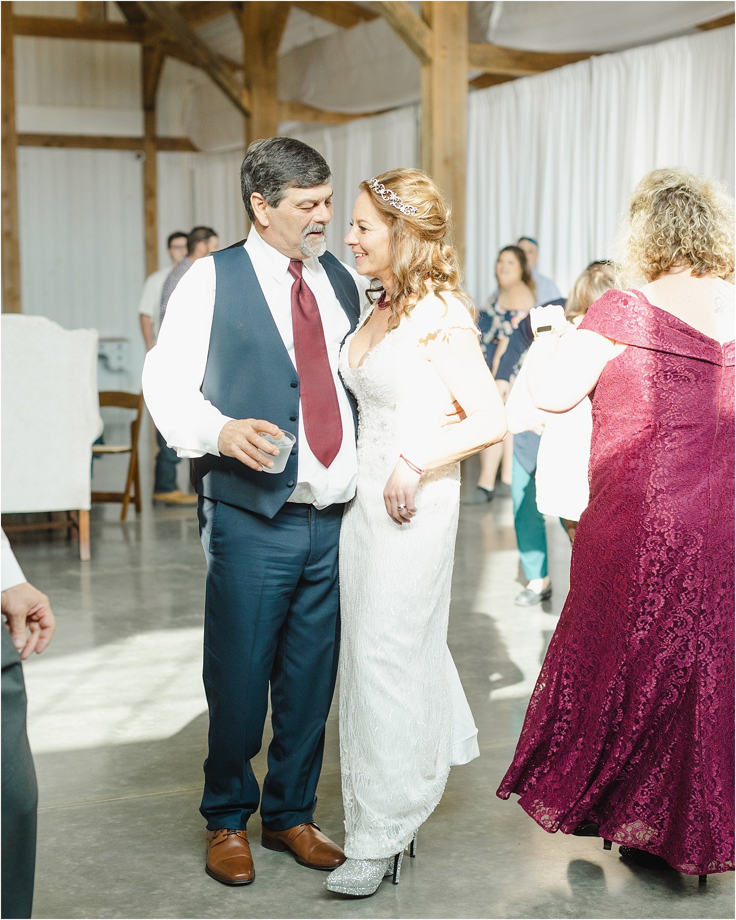 Bride and Groom Dance at Their Reception