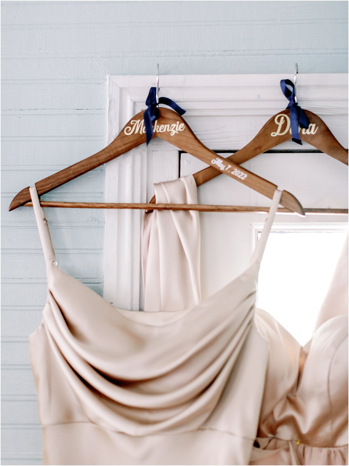 Neutral bridesmaid dress style 